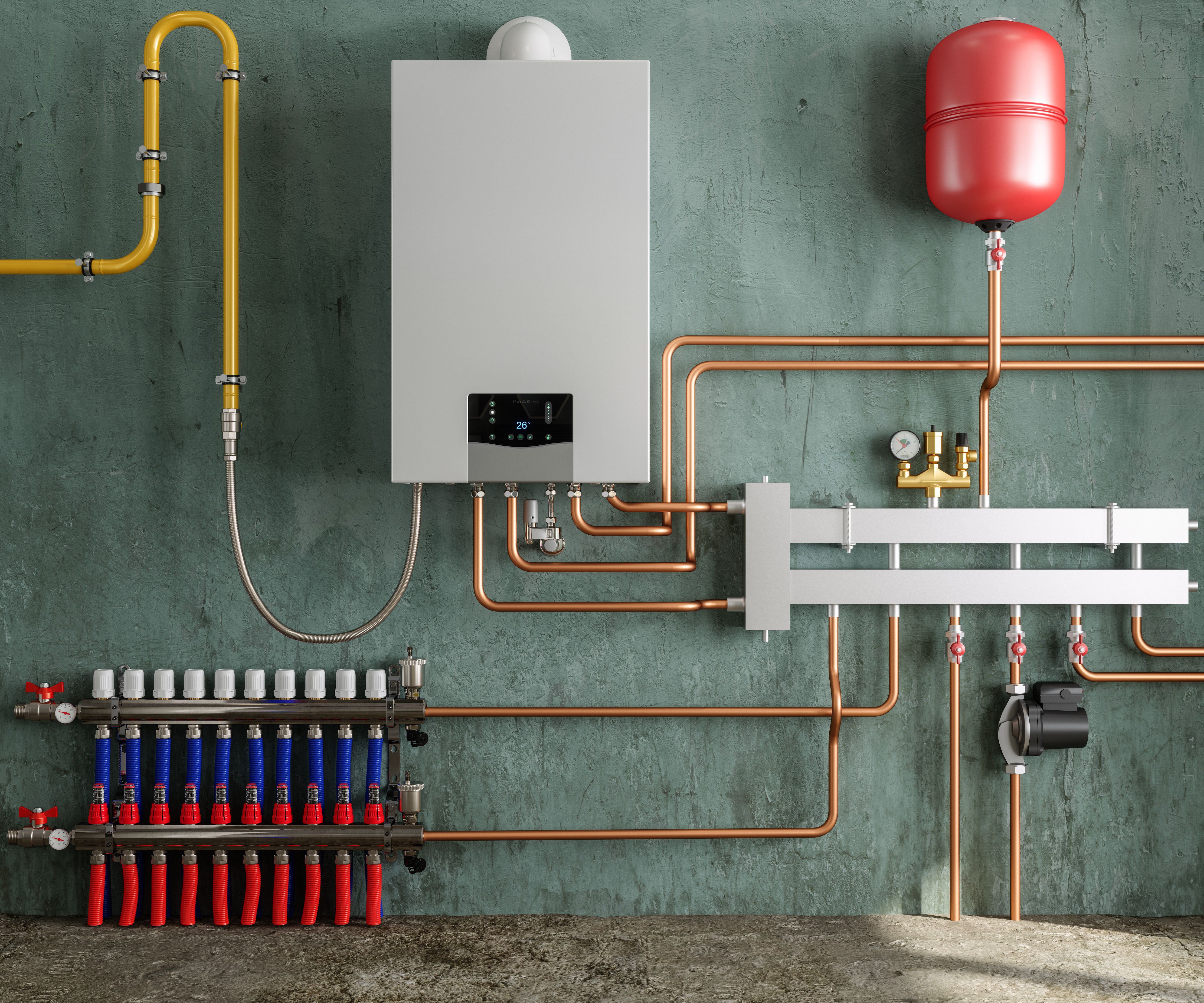 gas heating