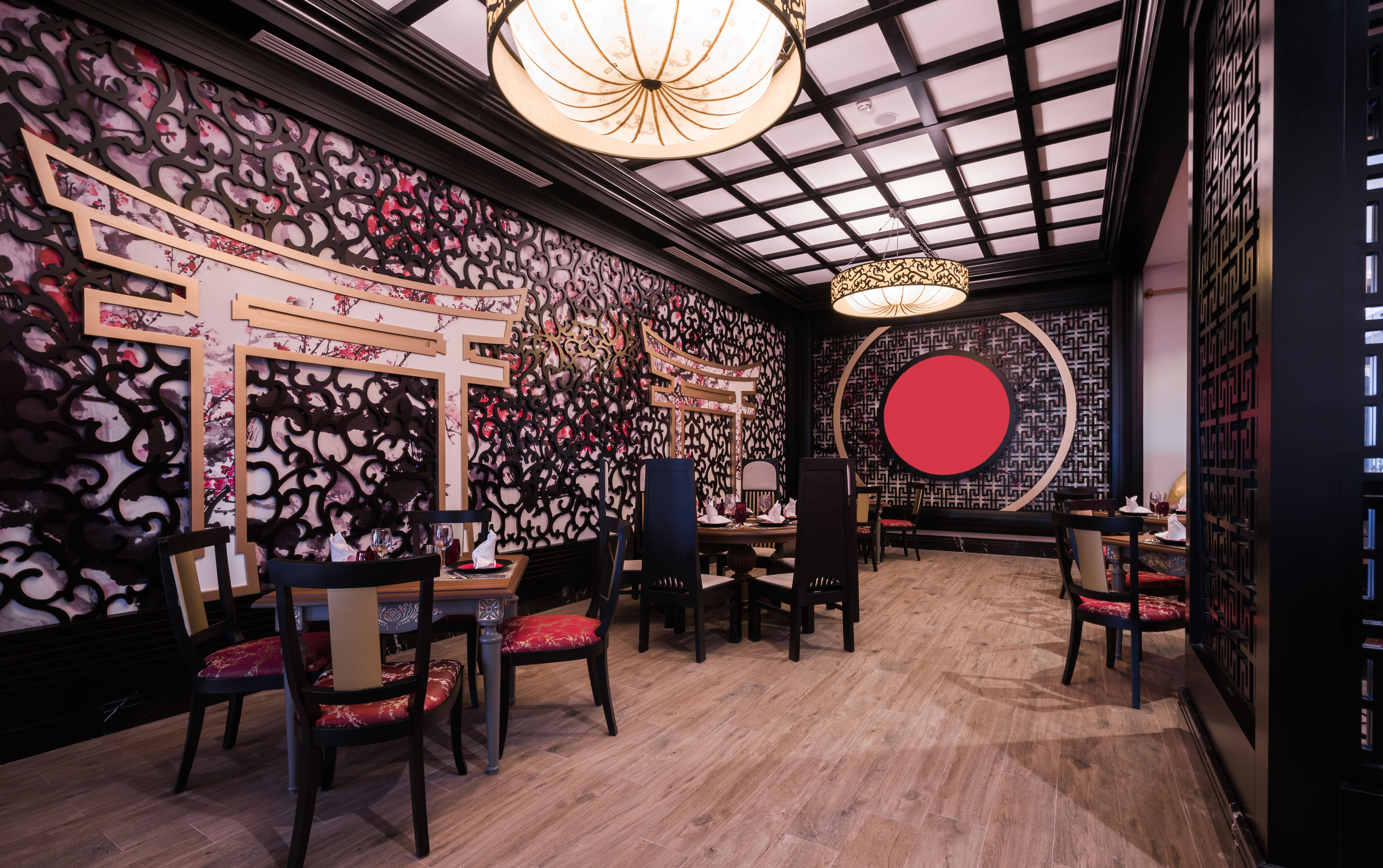 Japanese restaurant interior