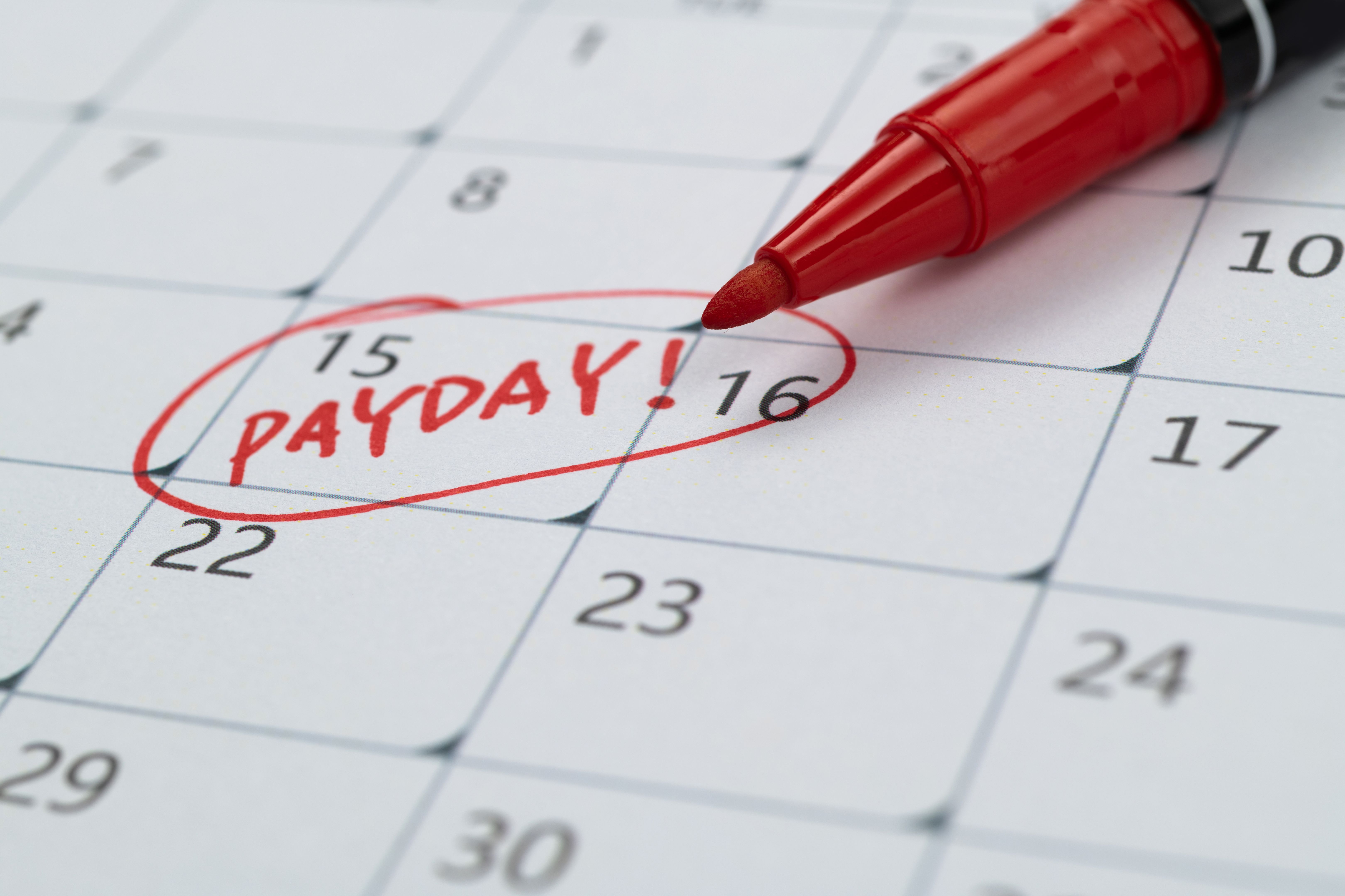 payroll calendar
