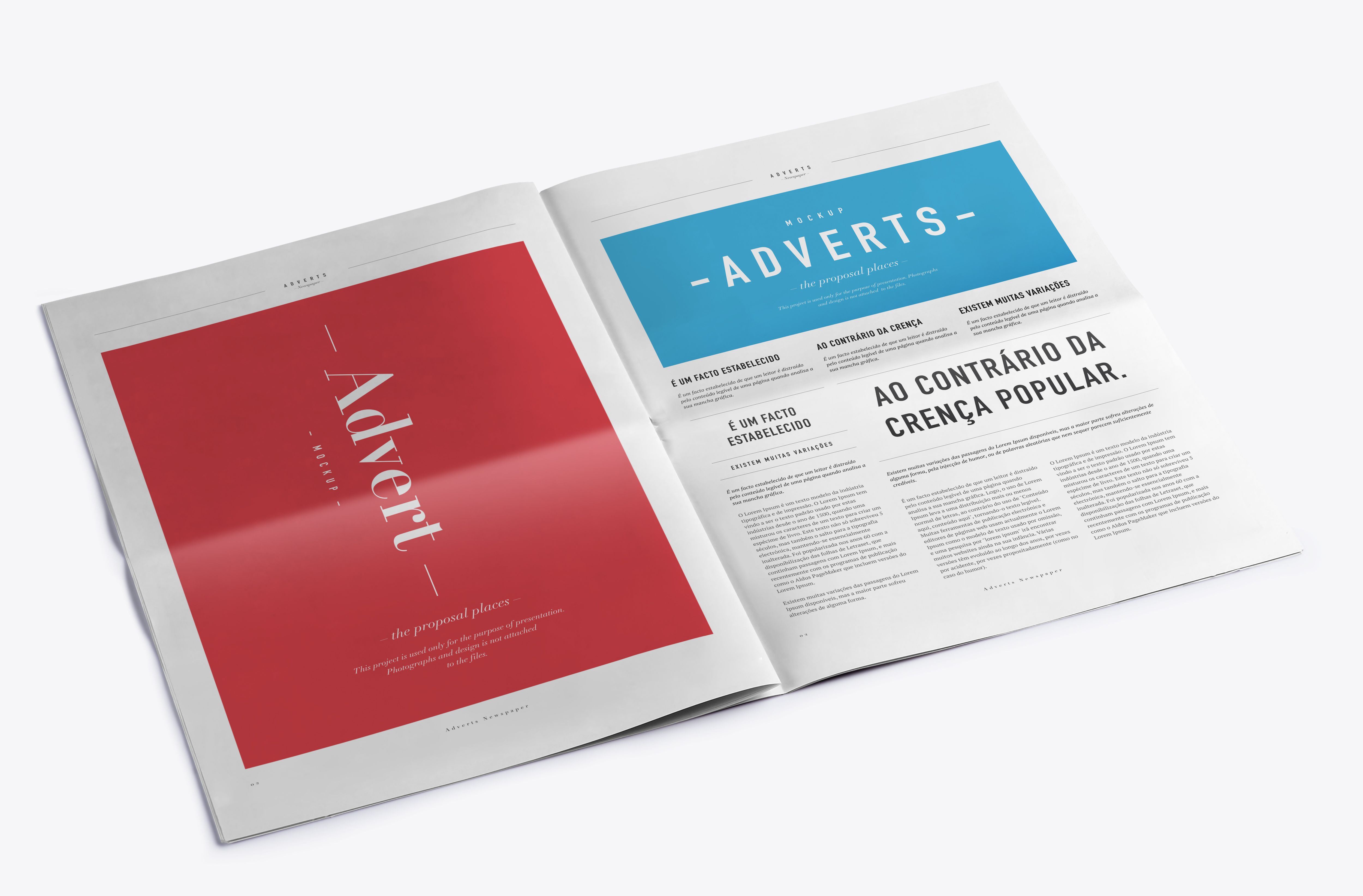 local newspaper advertisement