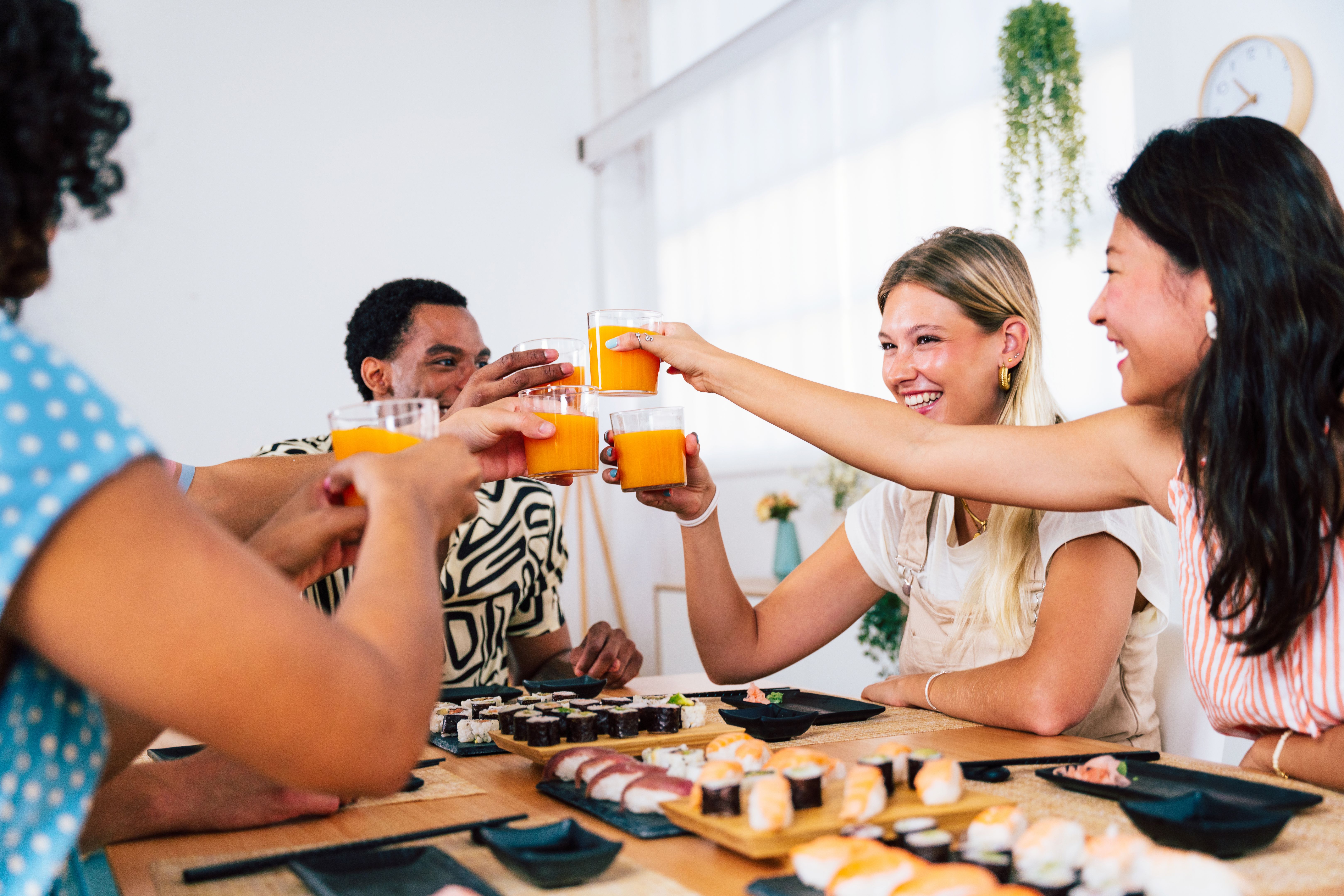 sushi restaurant interior