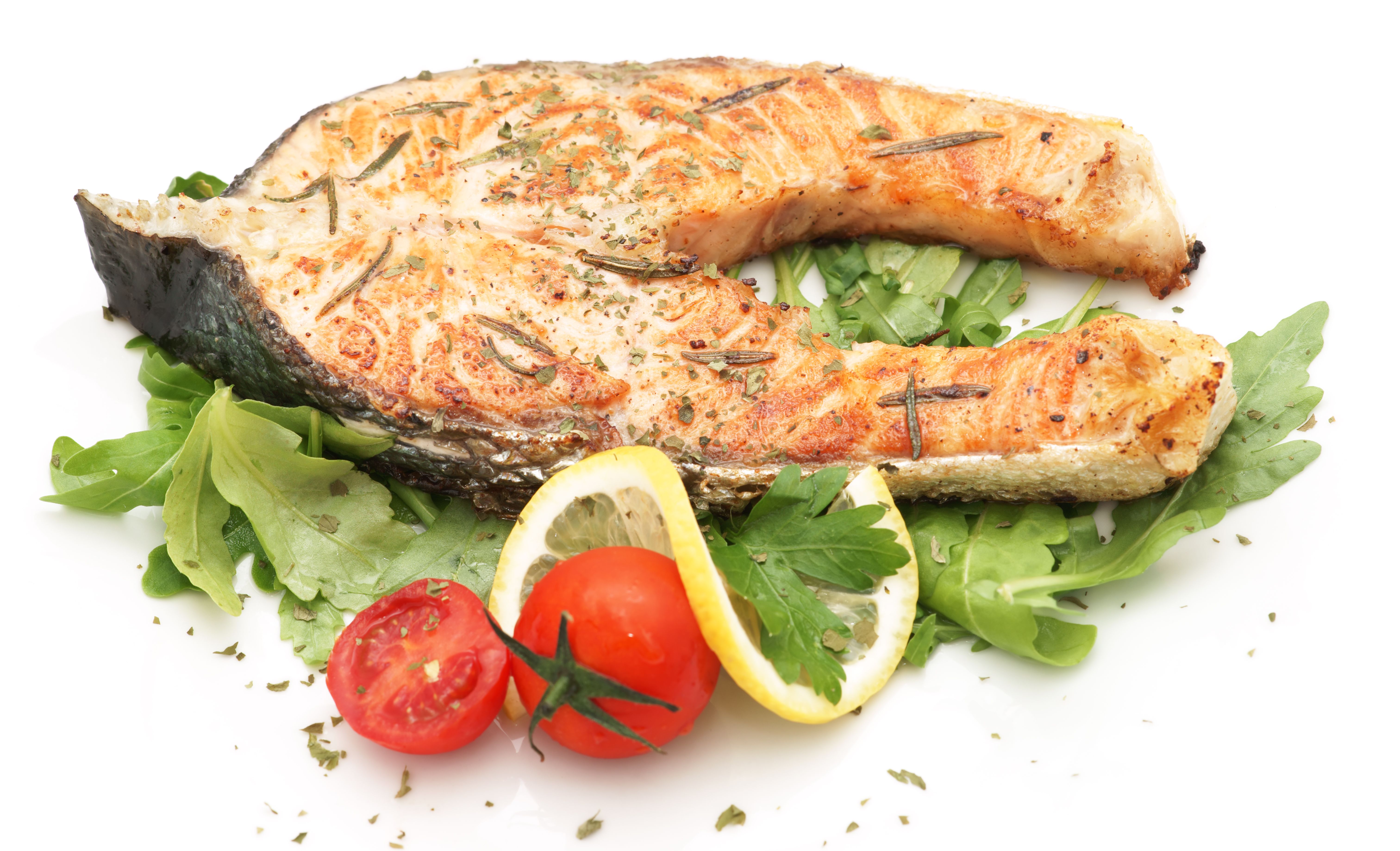 salmon baking