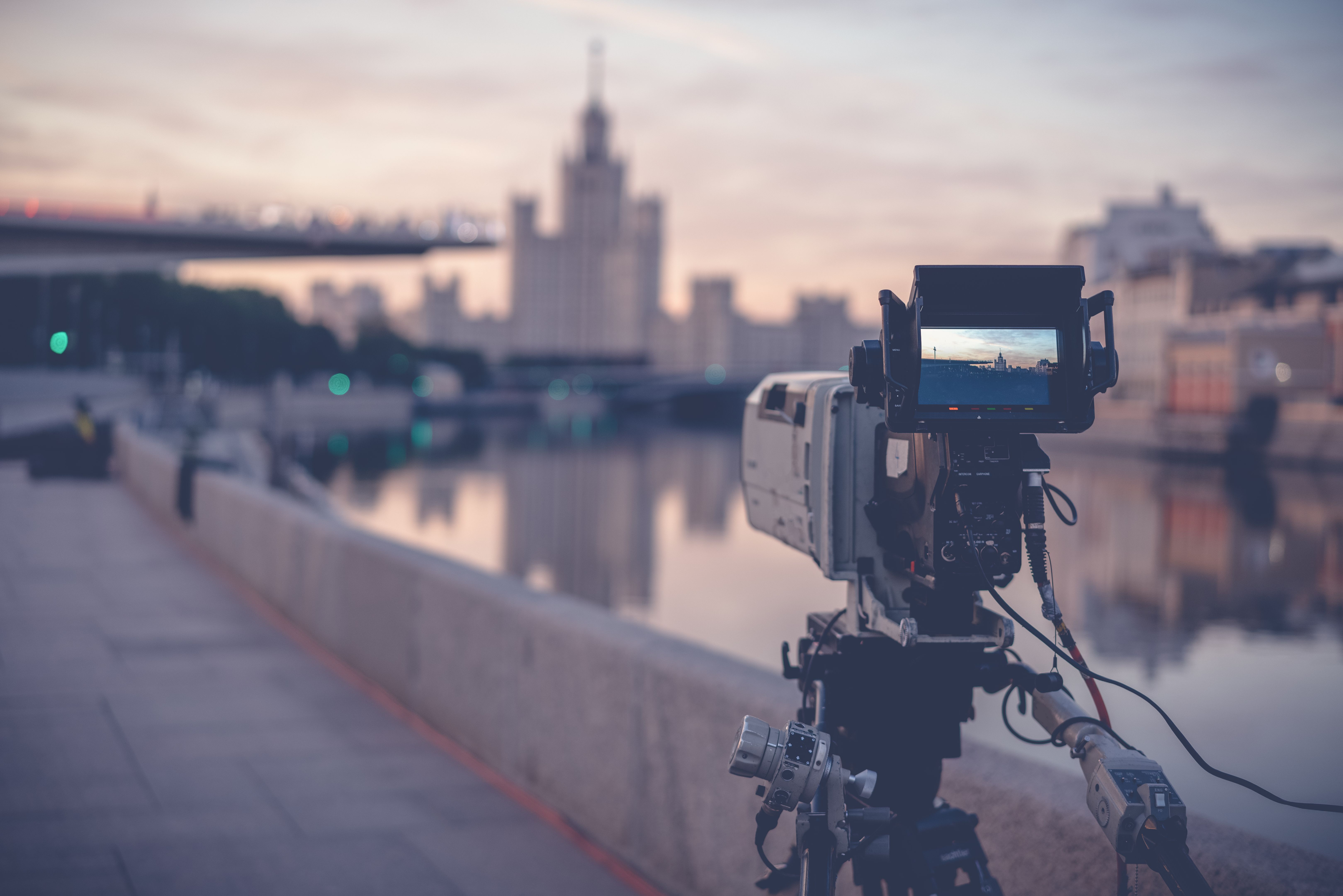 cityscape filming
