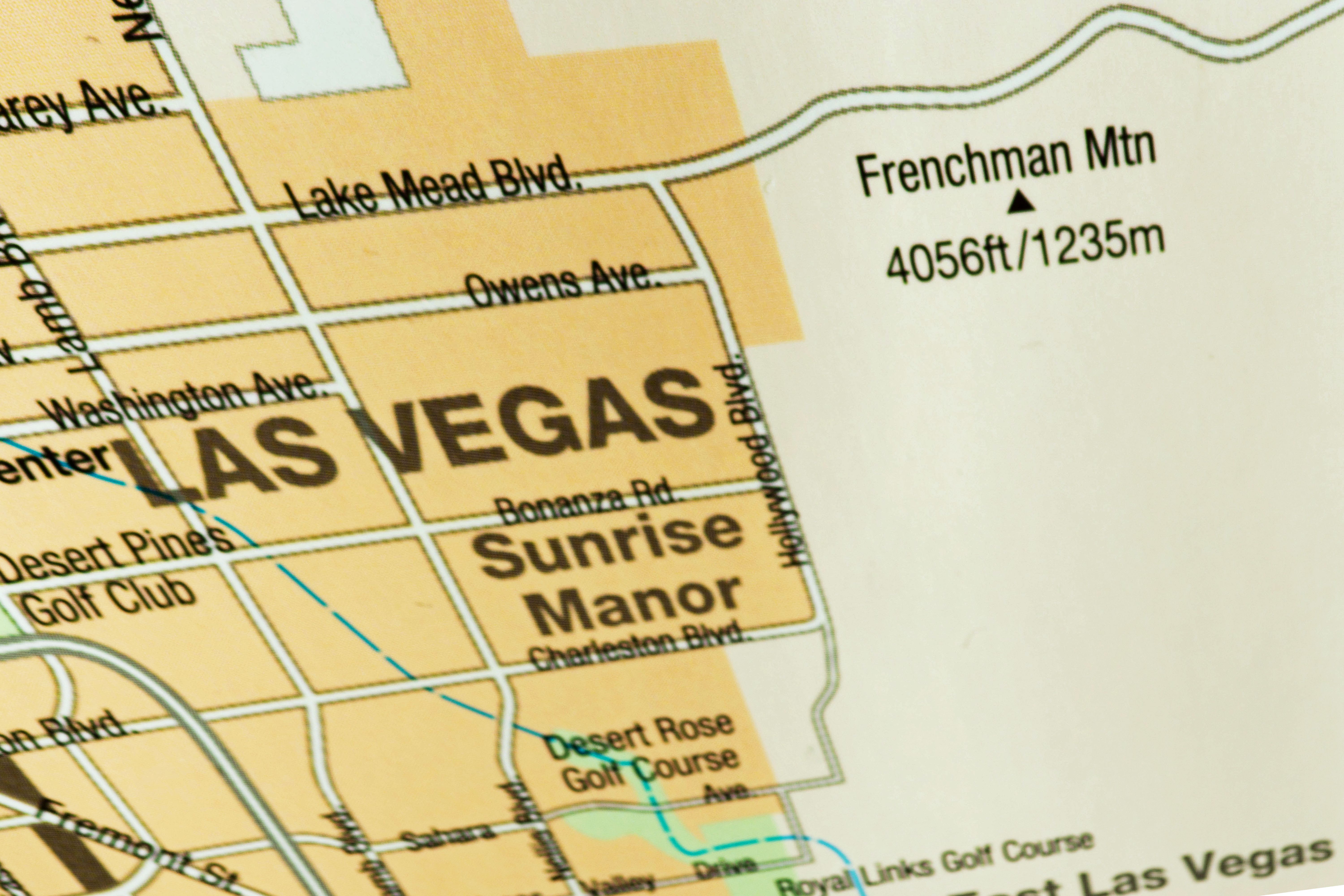 las vegas zoning map