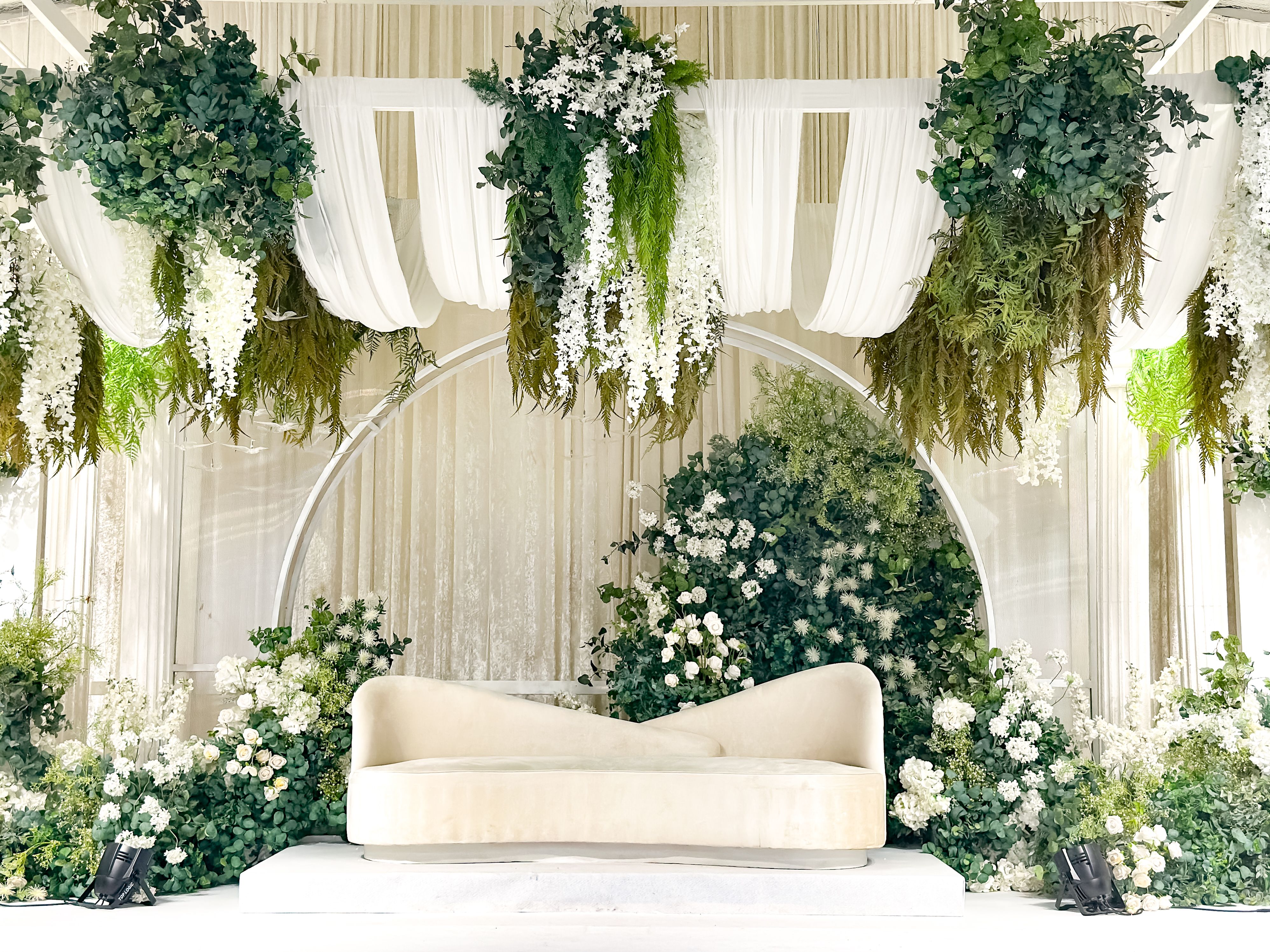 custom wedding booth