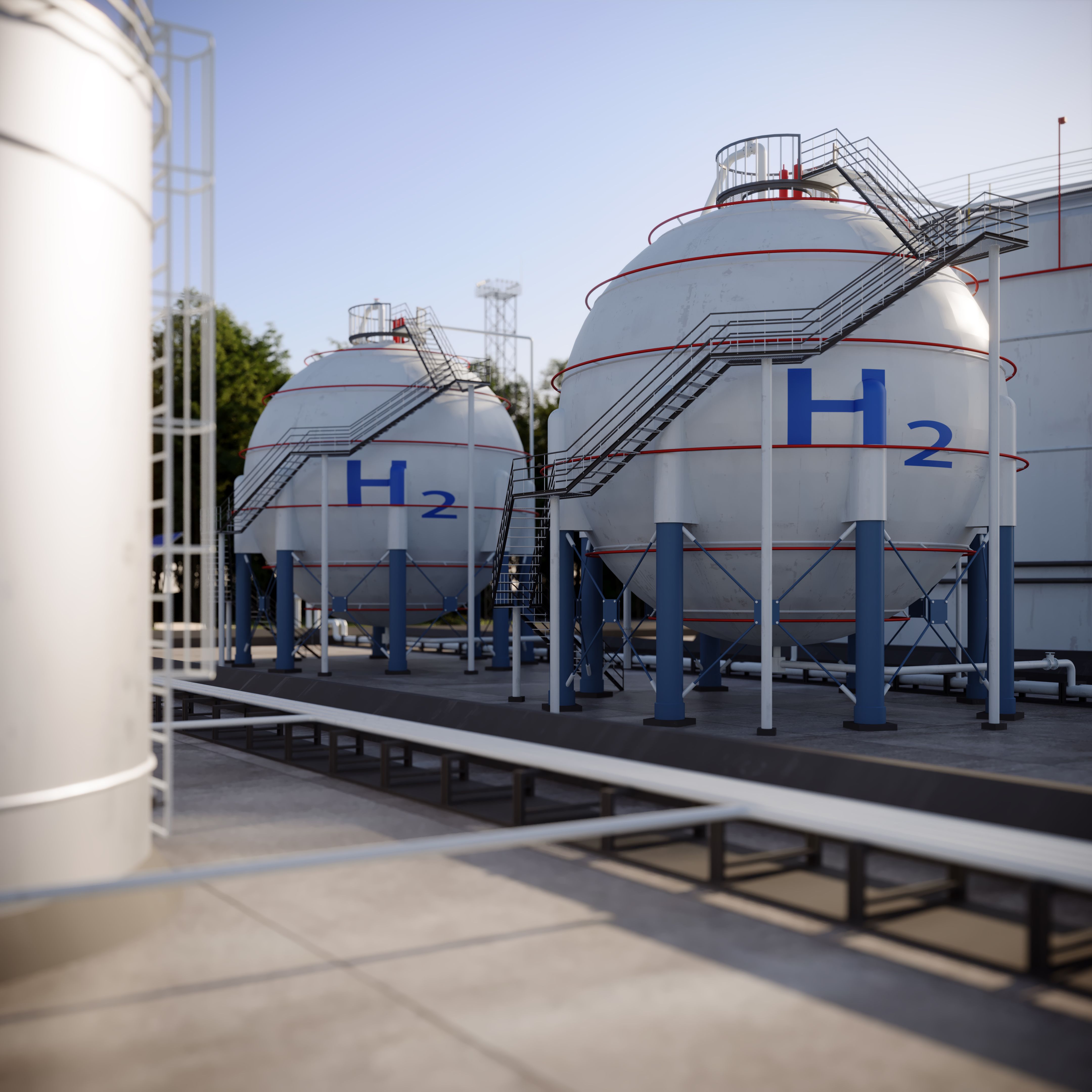 fuel storage tanks