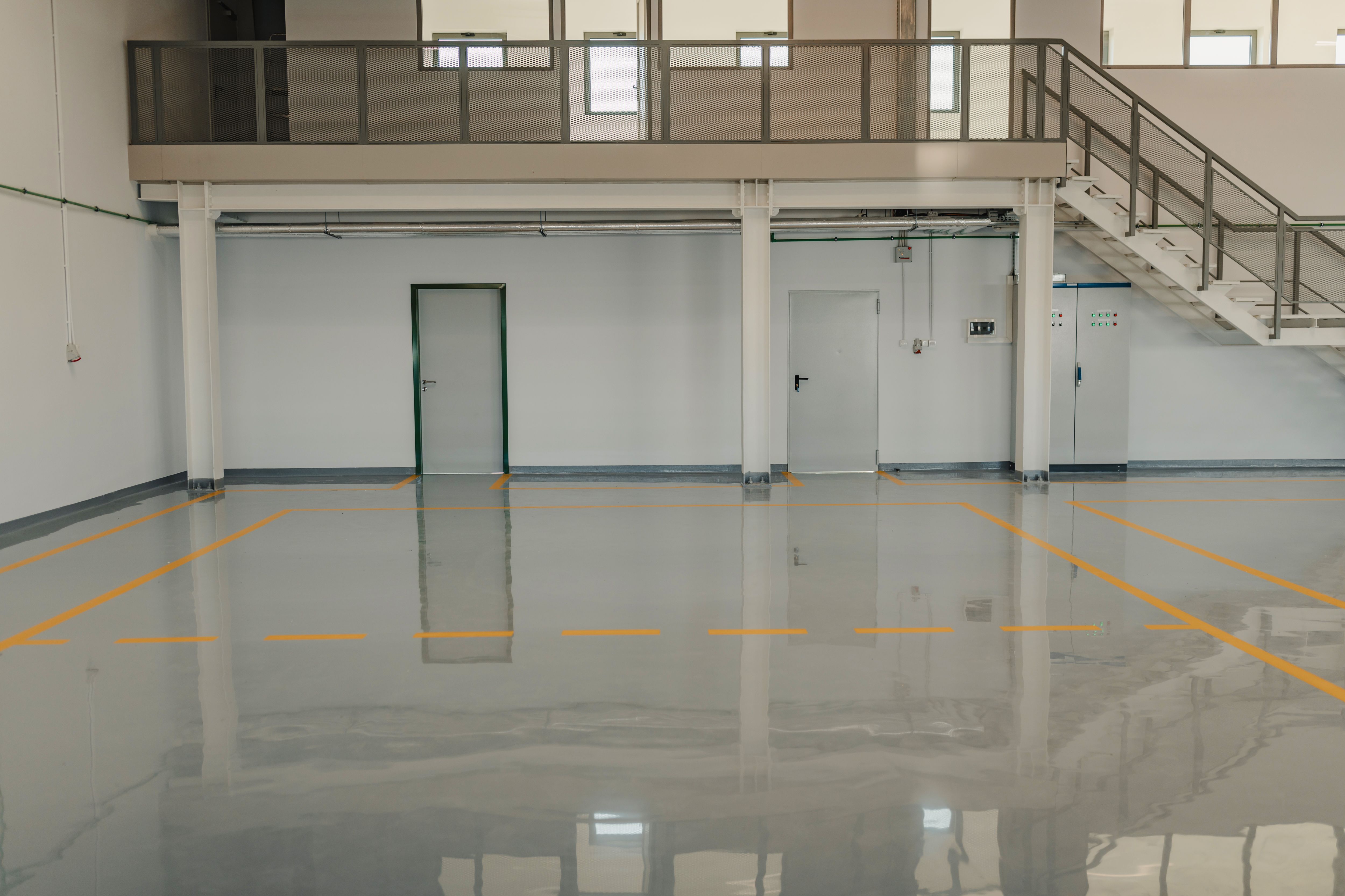 epoxy floor warehouse