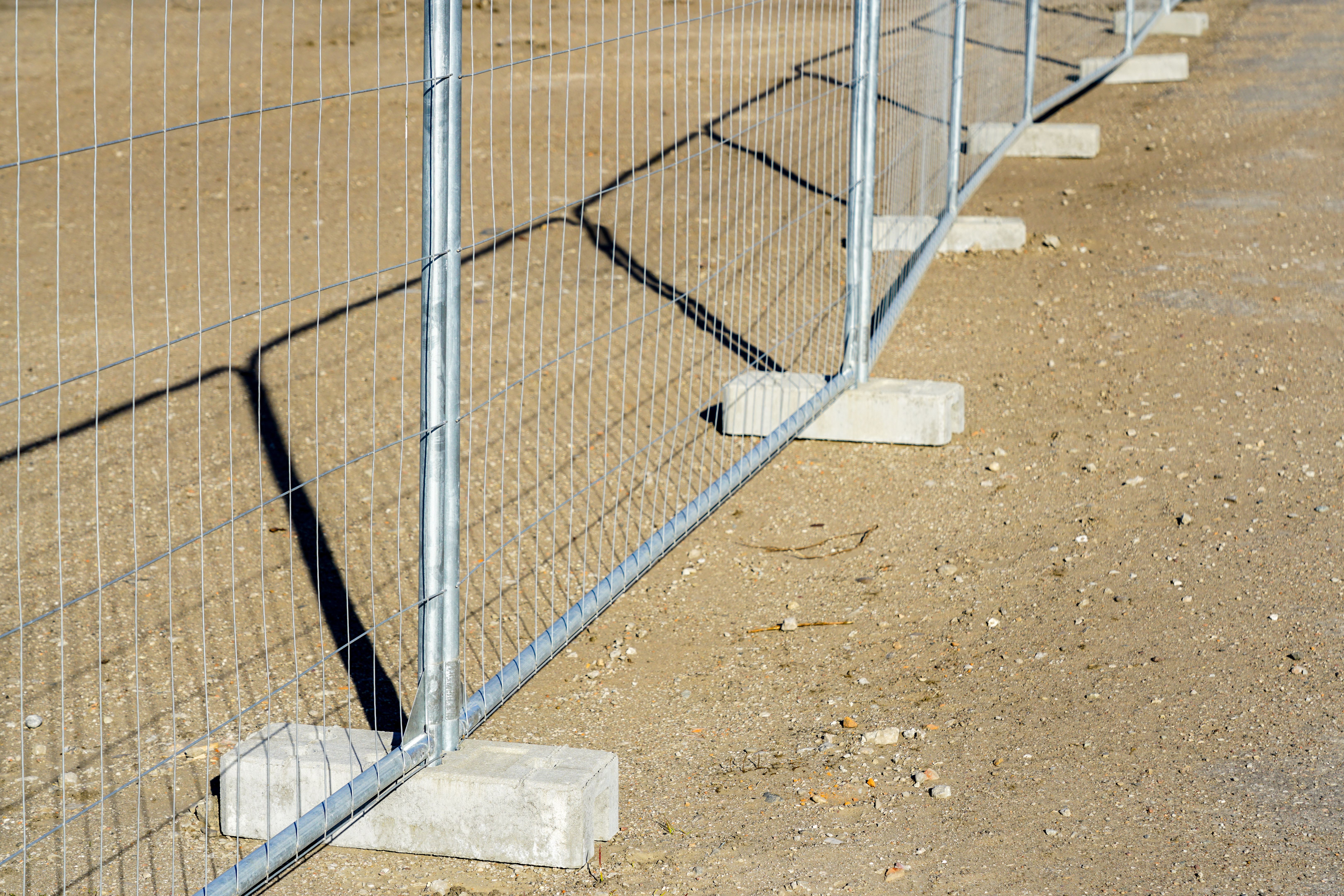 mixed material fence
