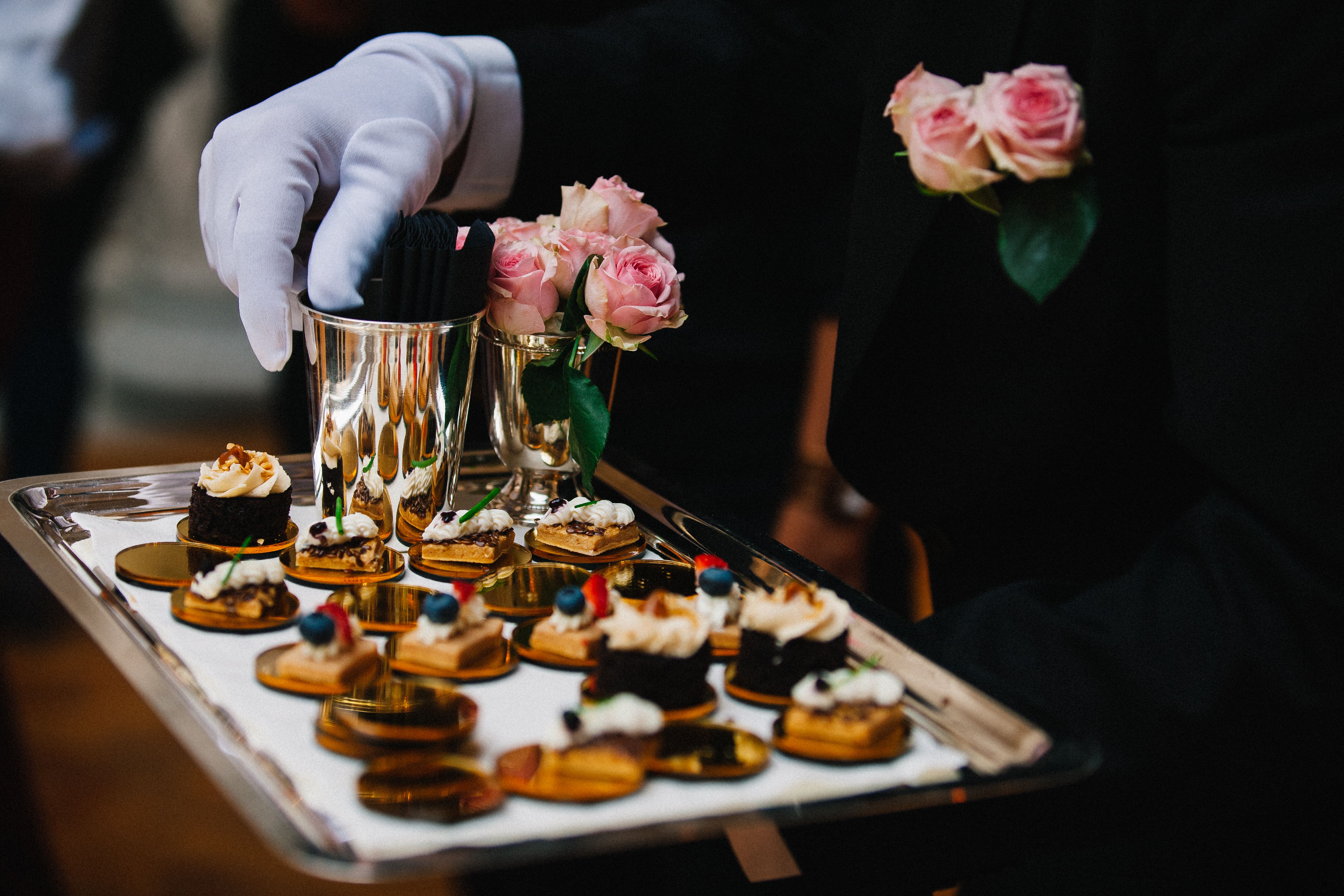 platter serving