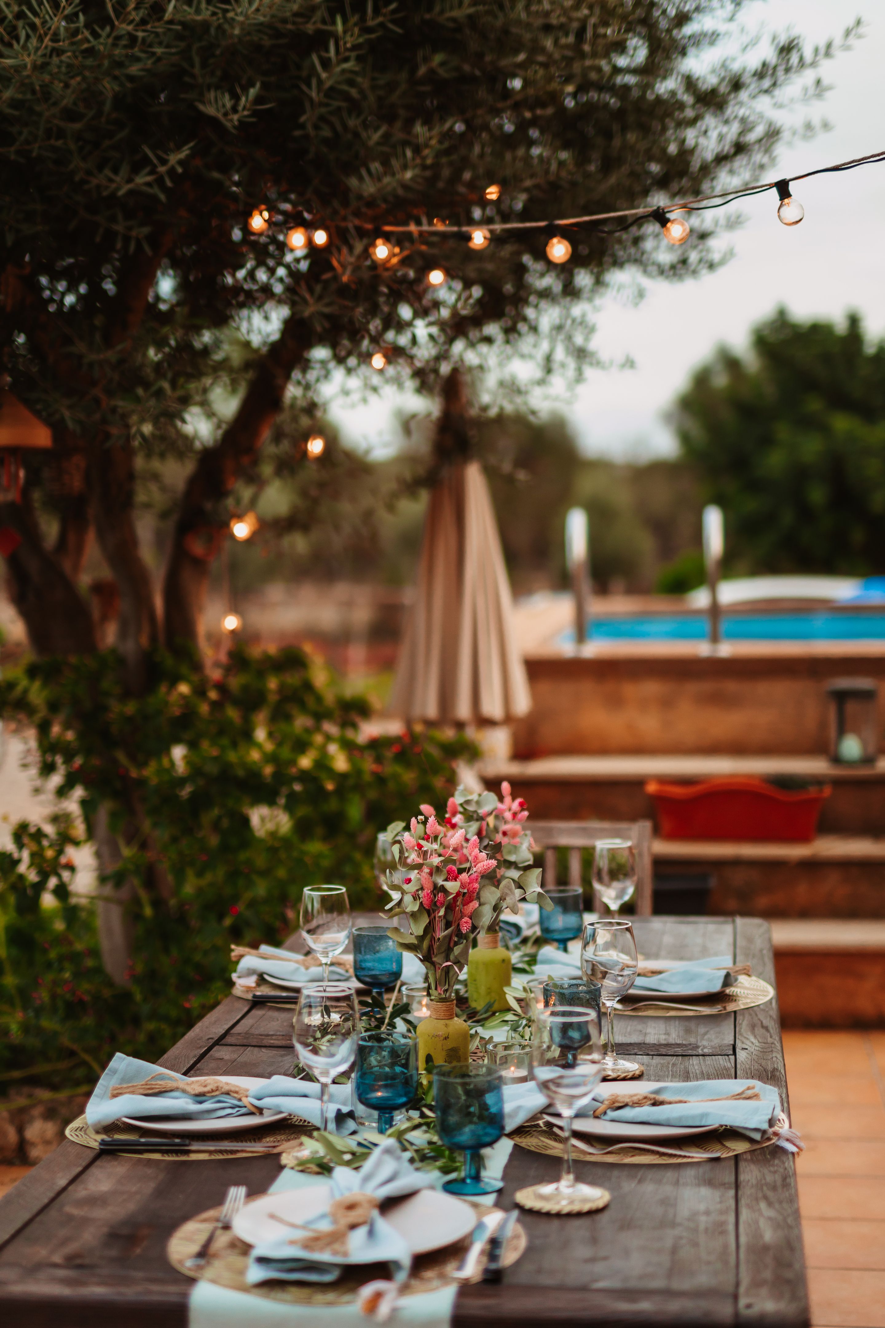 bohemian decor outdoor