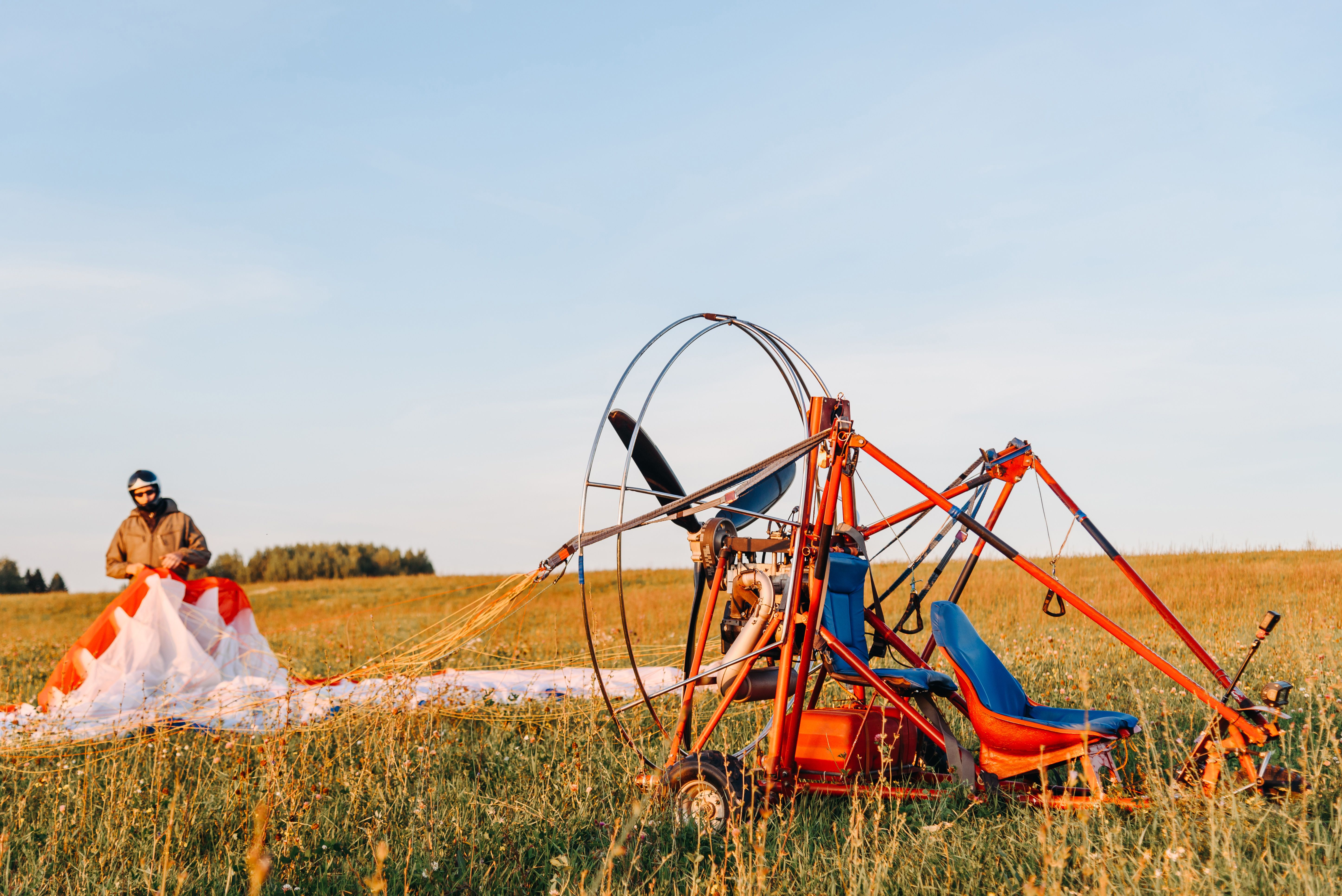 paragliding preparation
