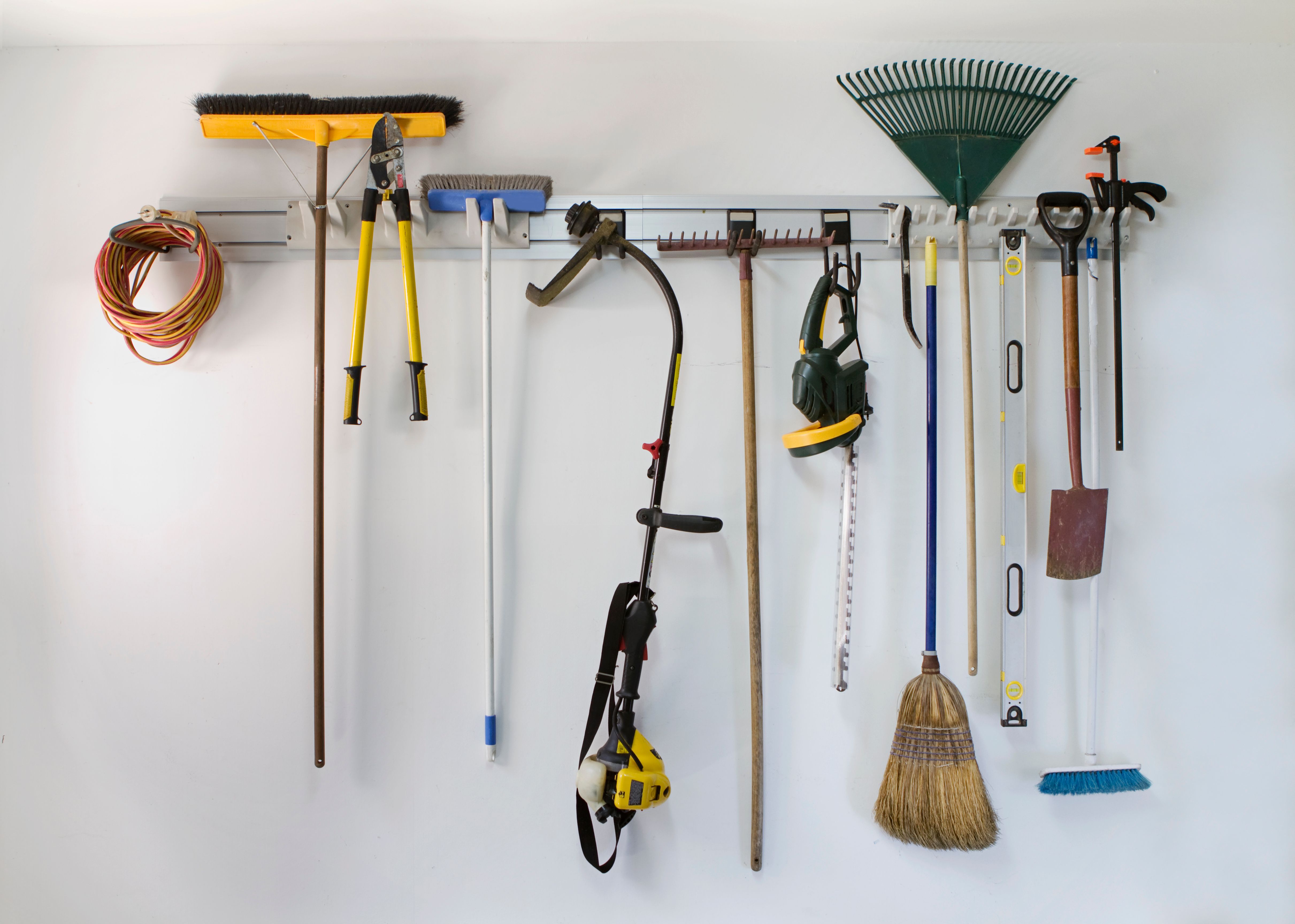 tools hanging
