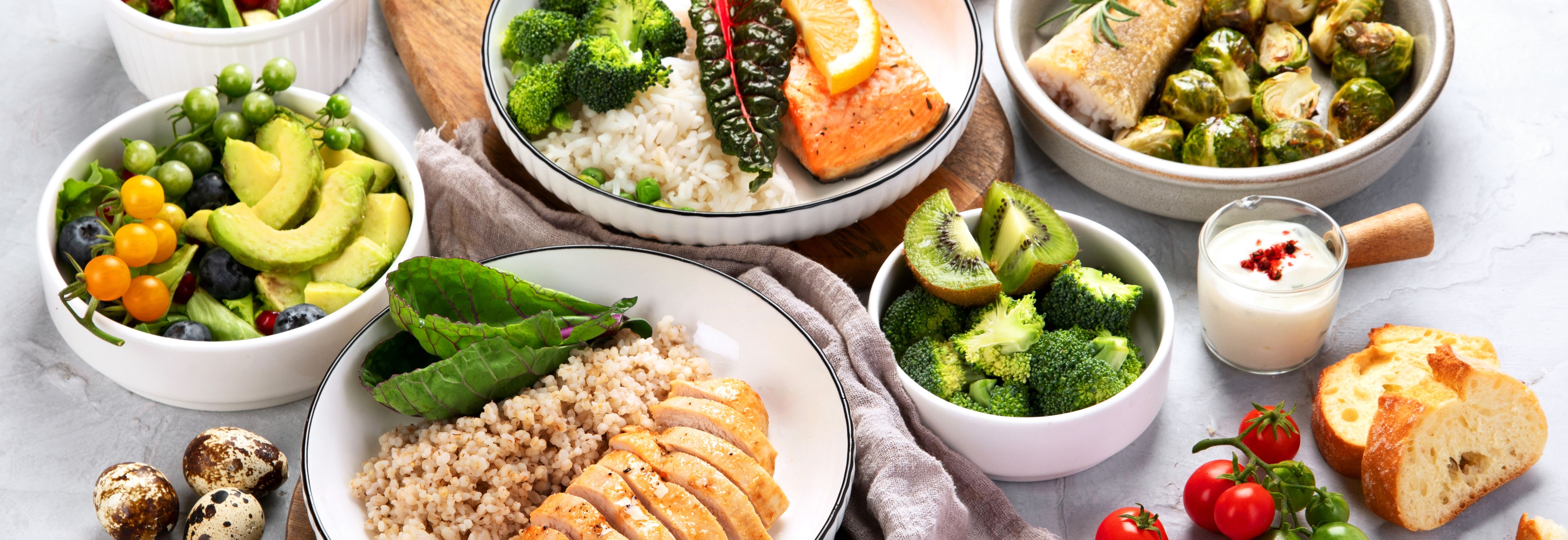 healthy meal variety