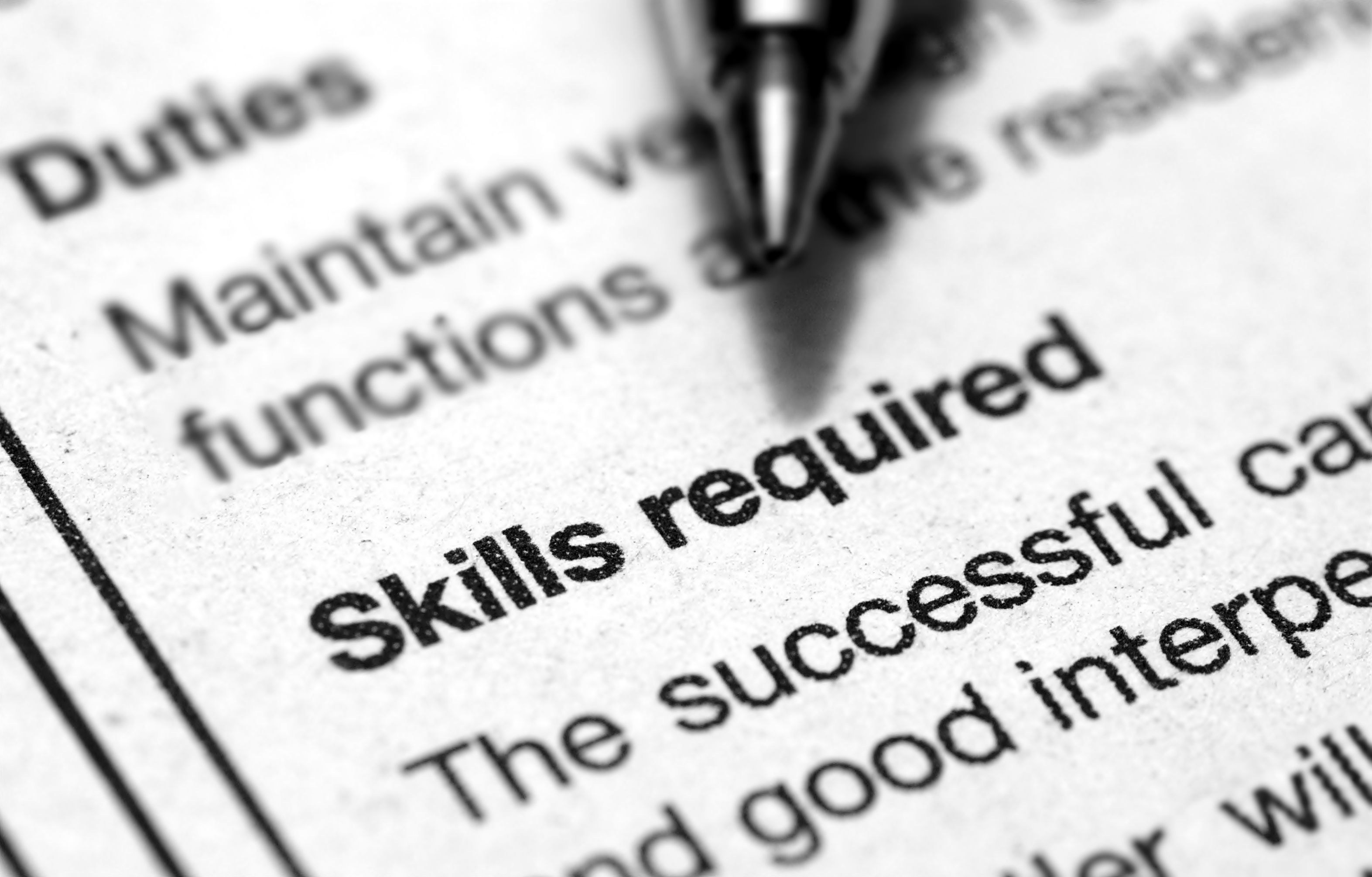 skills resume