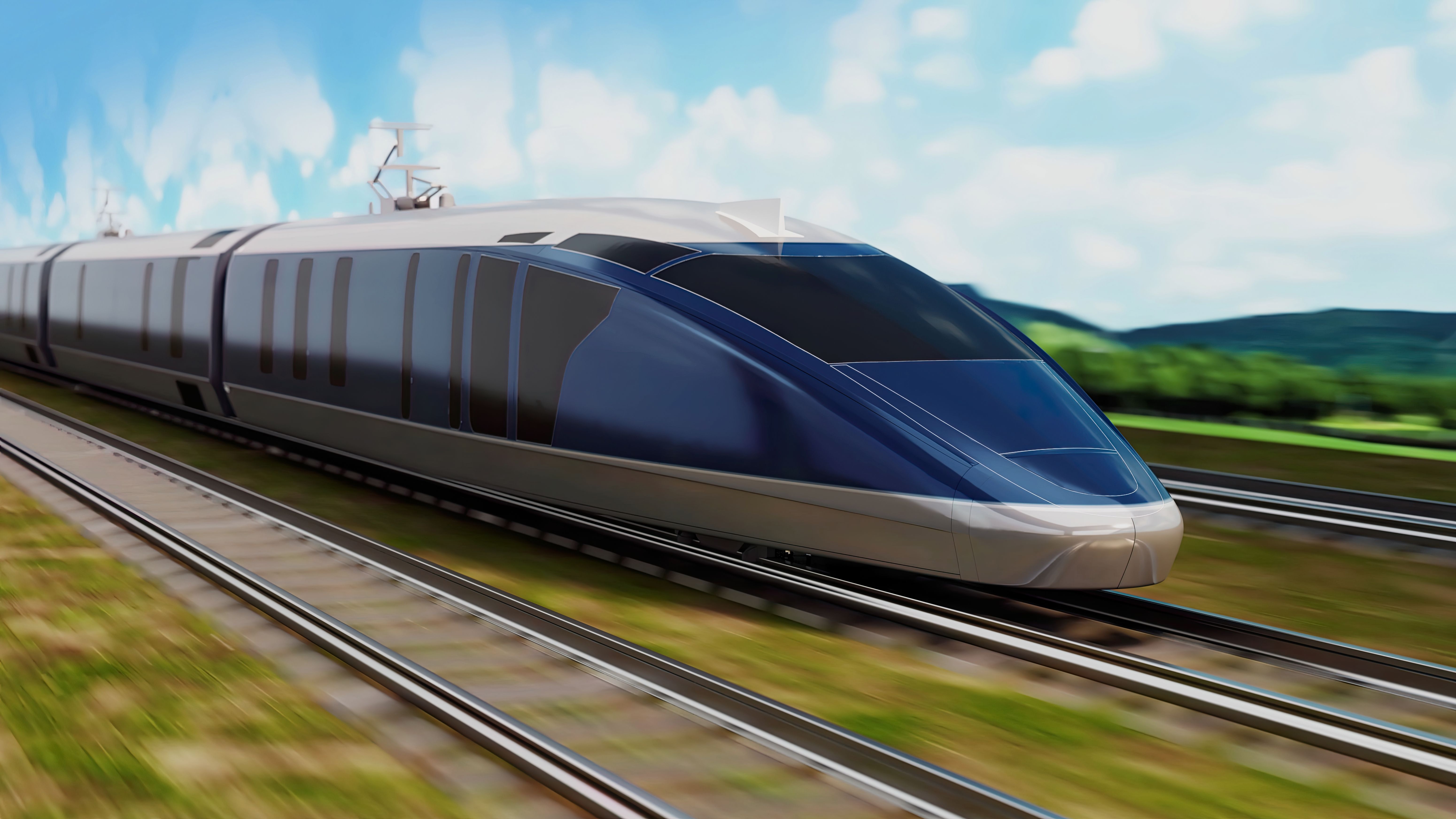 high speed train