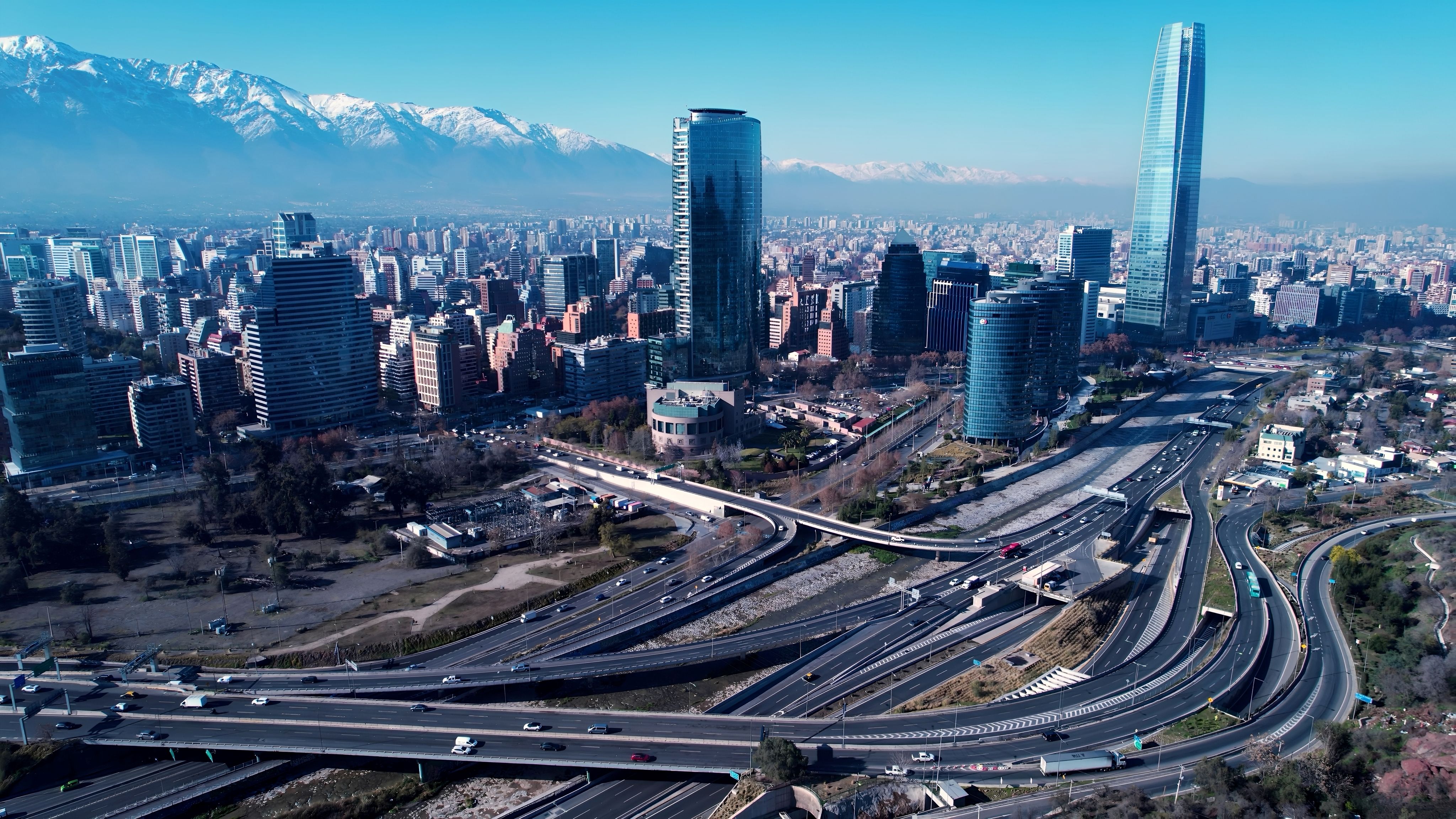 santiago skyline
