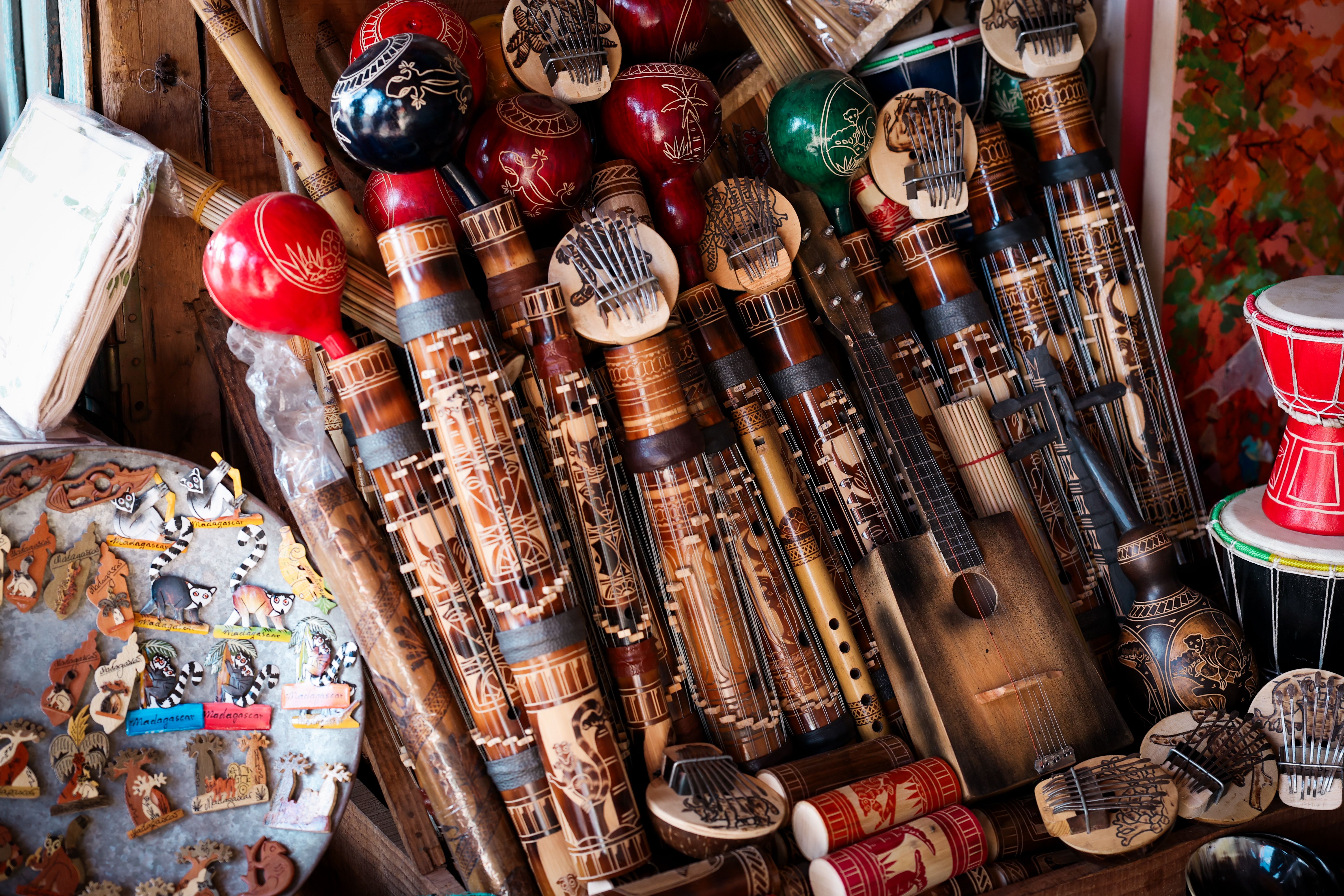 handcrafted african drums