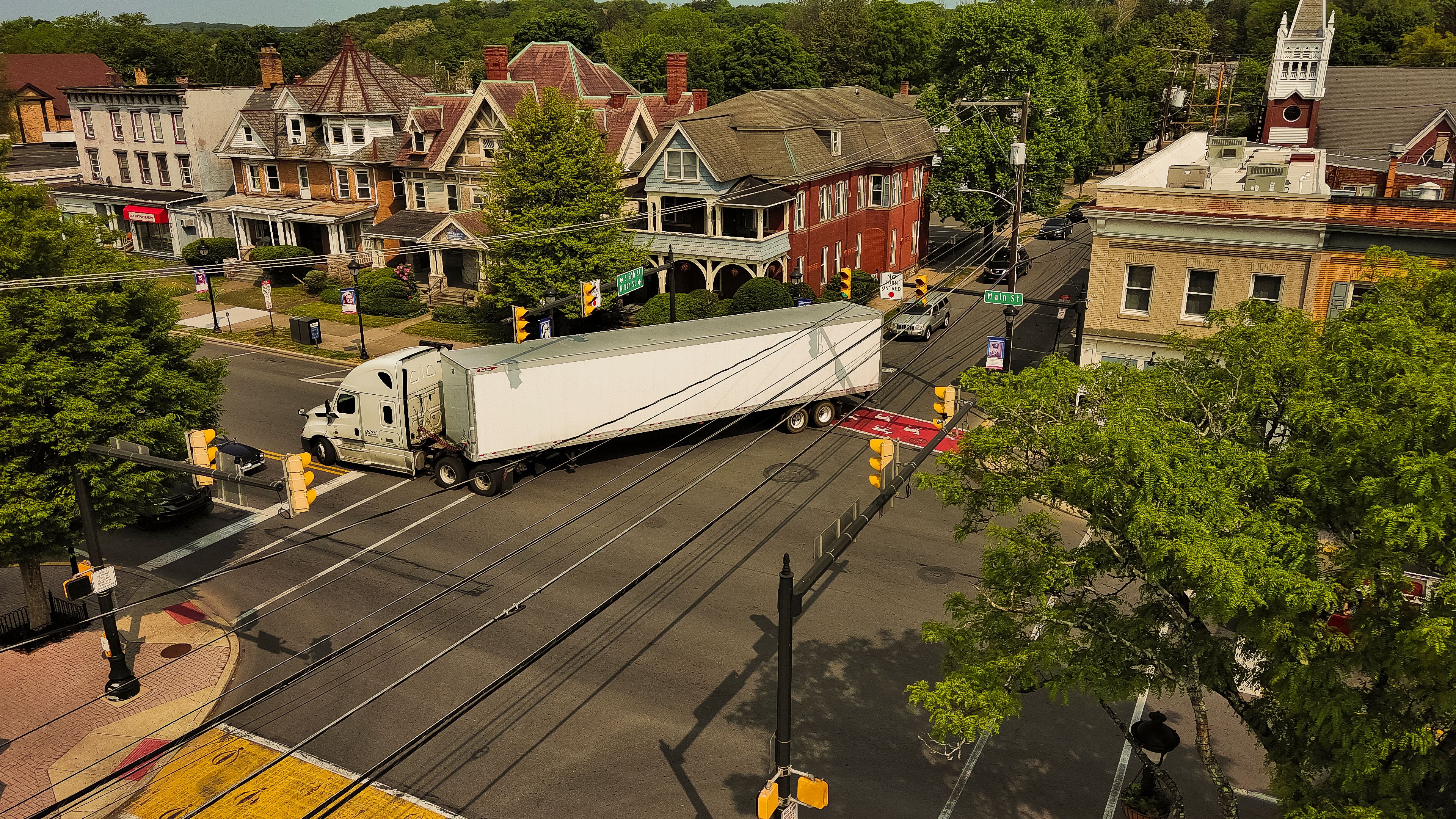 freight truck Pennsylvania