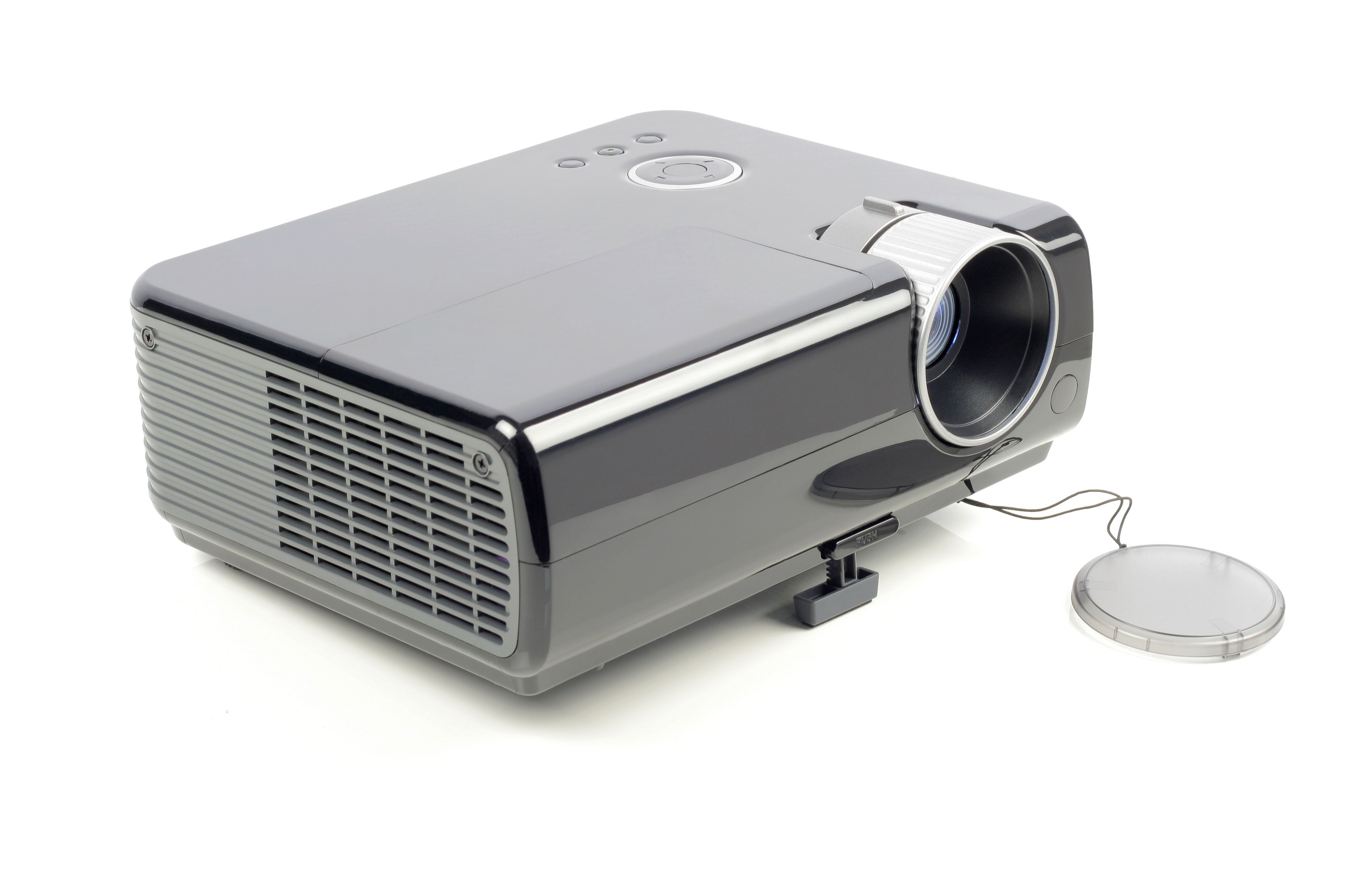 portable projector setup