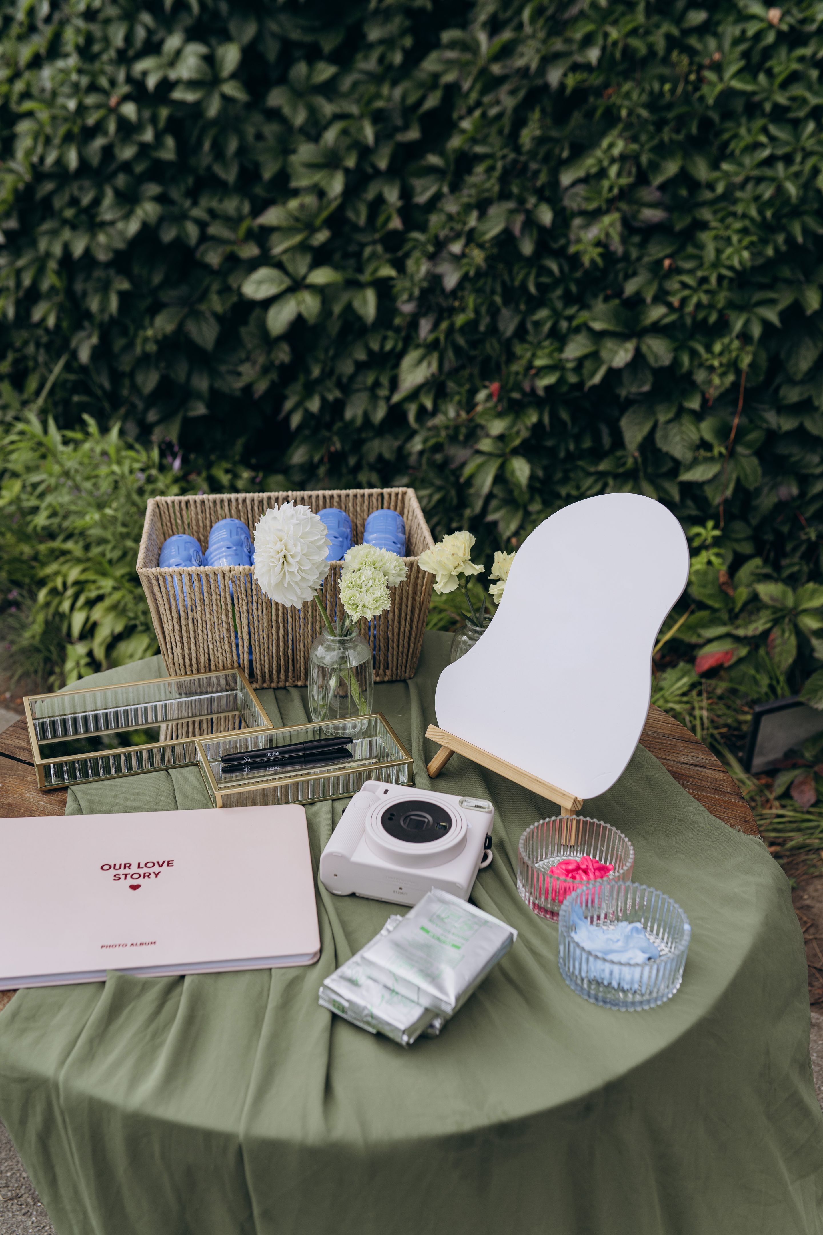 intimate wedding ambiance