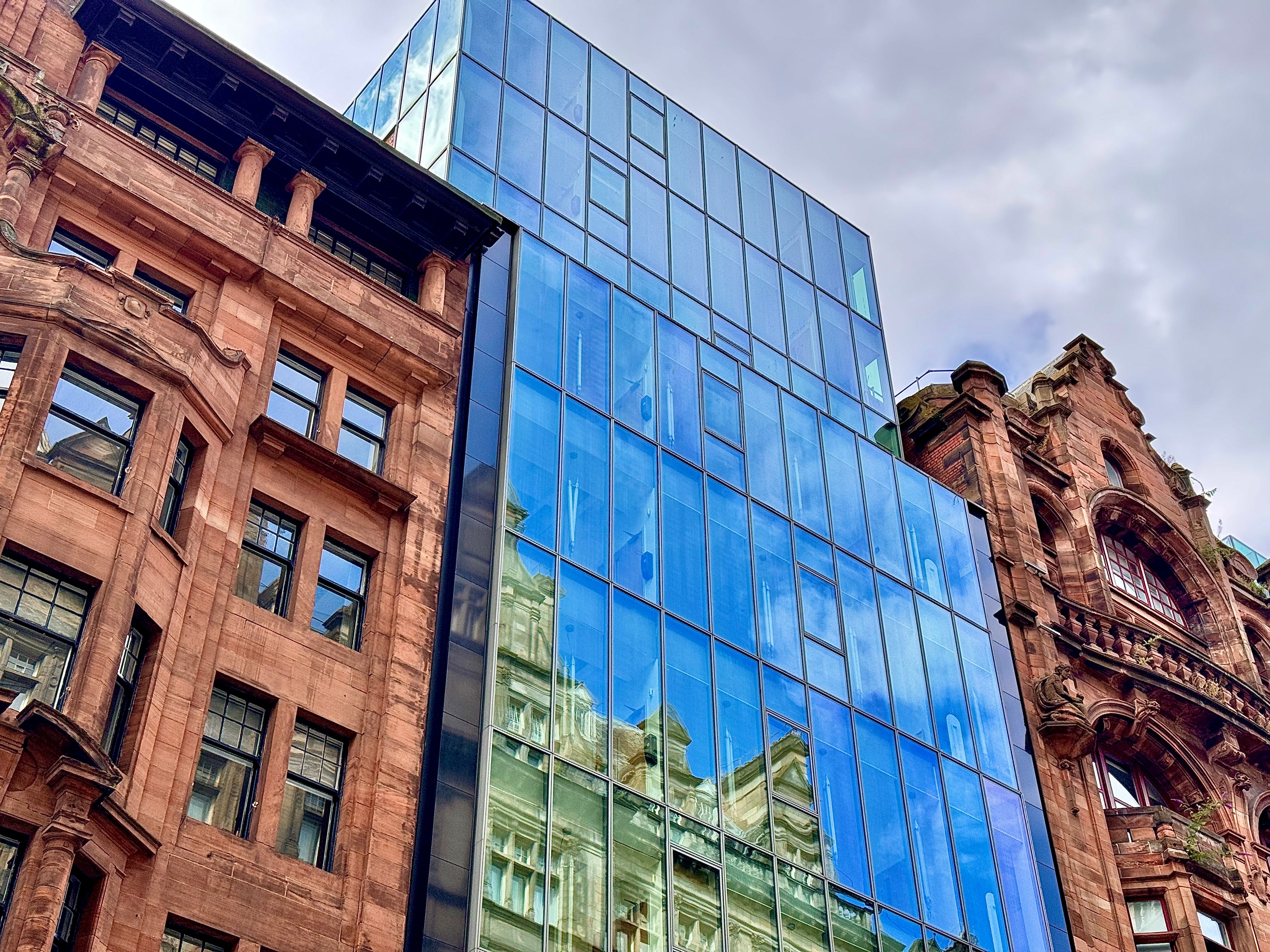 office building stone