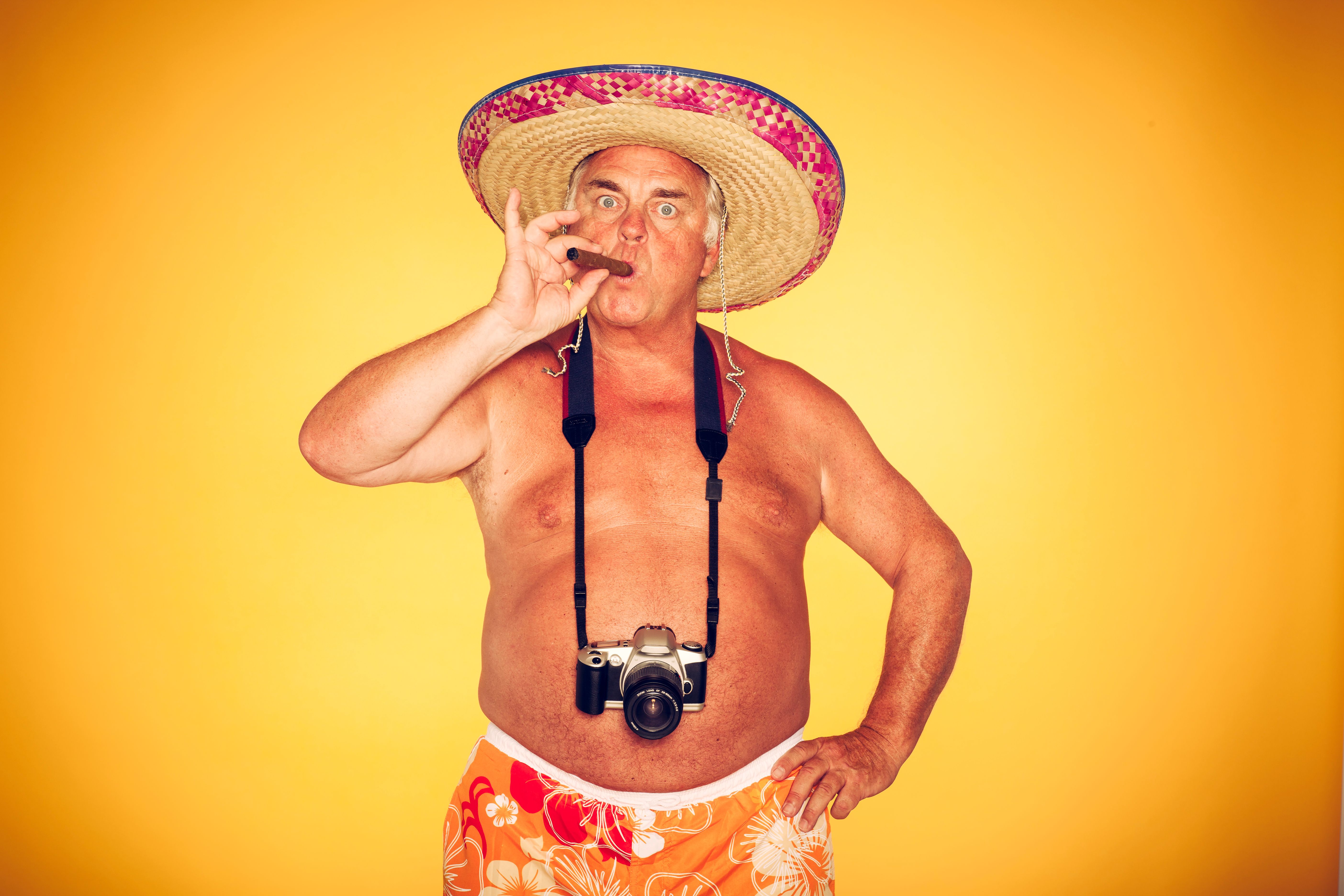Hawaiian theme e-cigarette