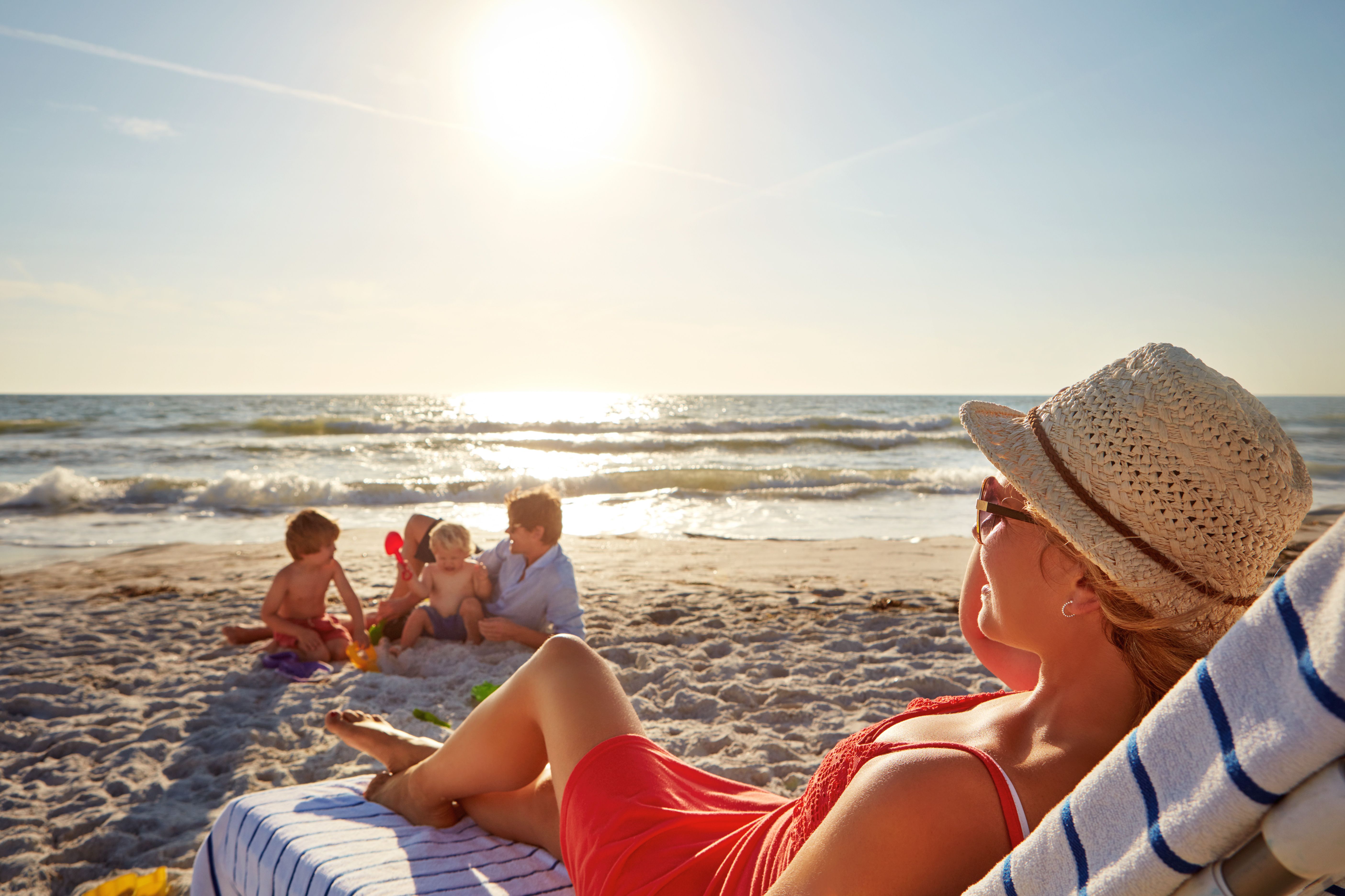 family beach vacation