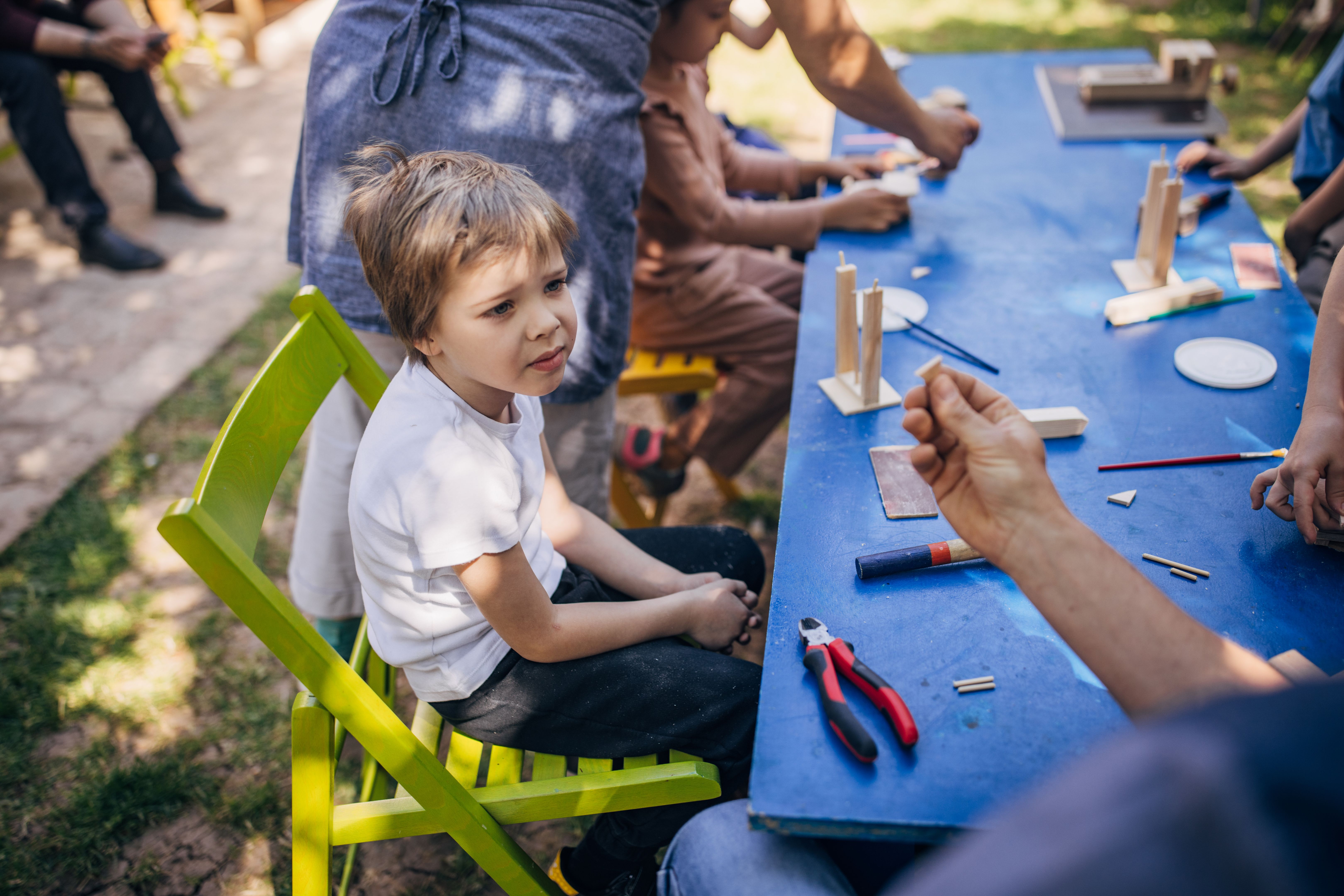 crafts station outdoor