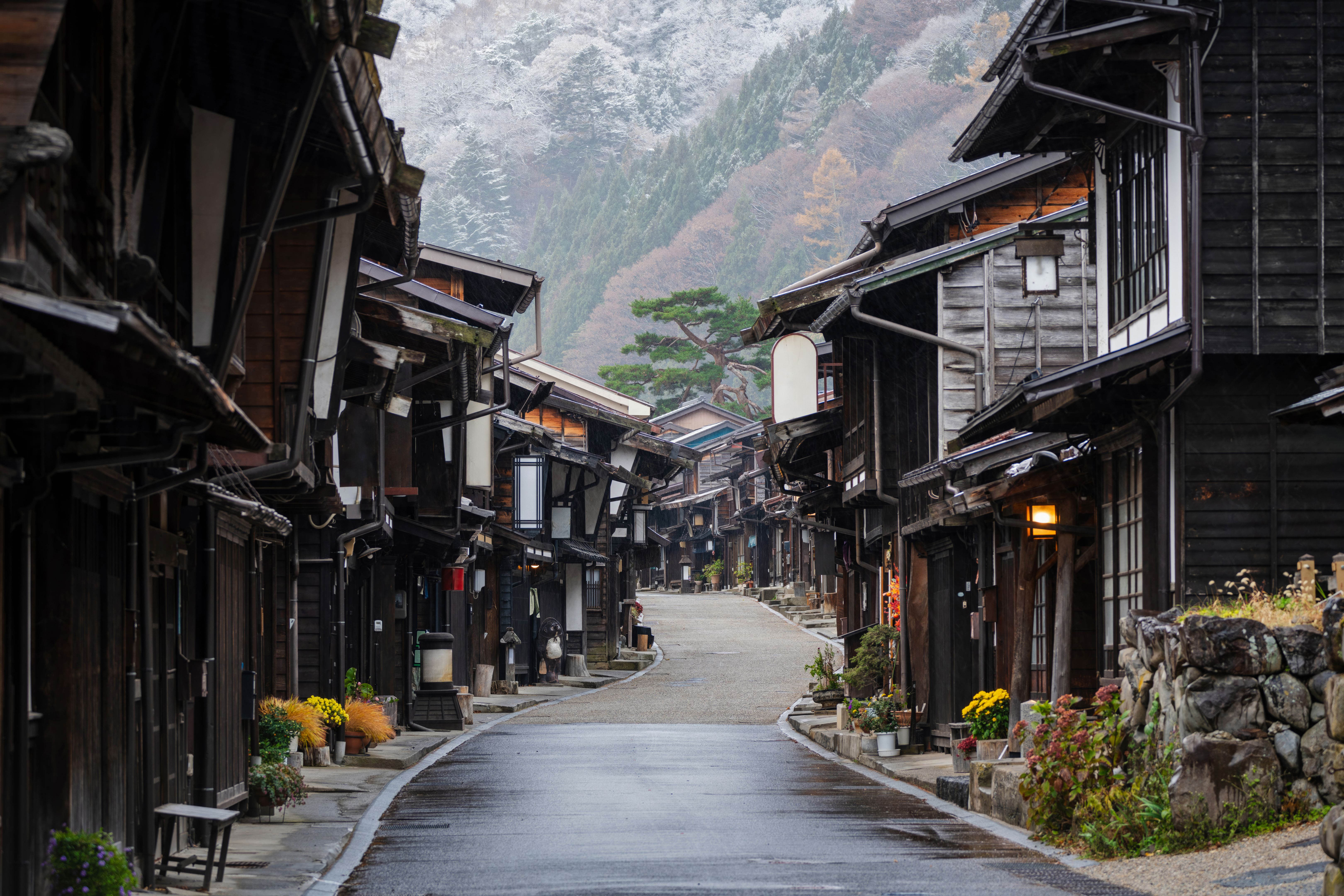 traditional japanese street