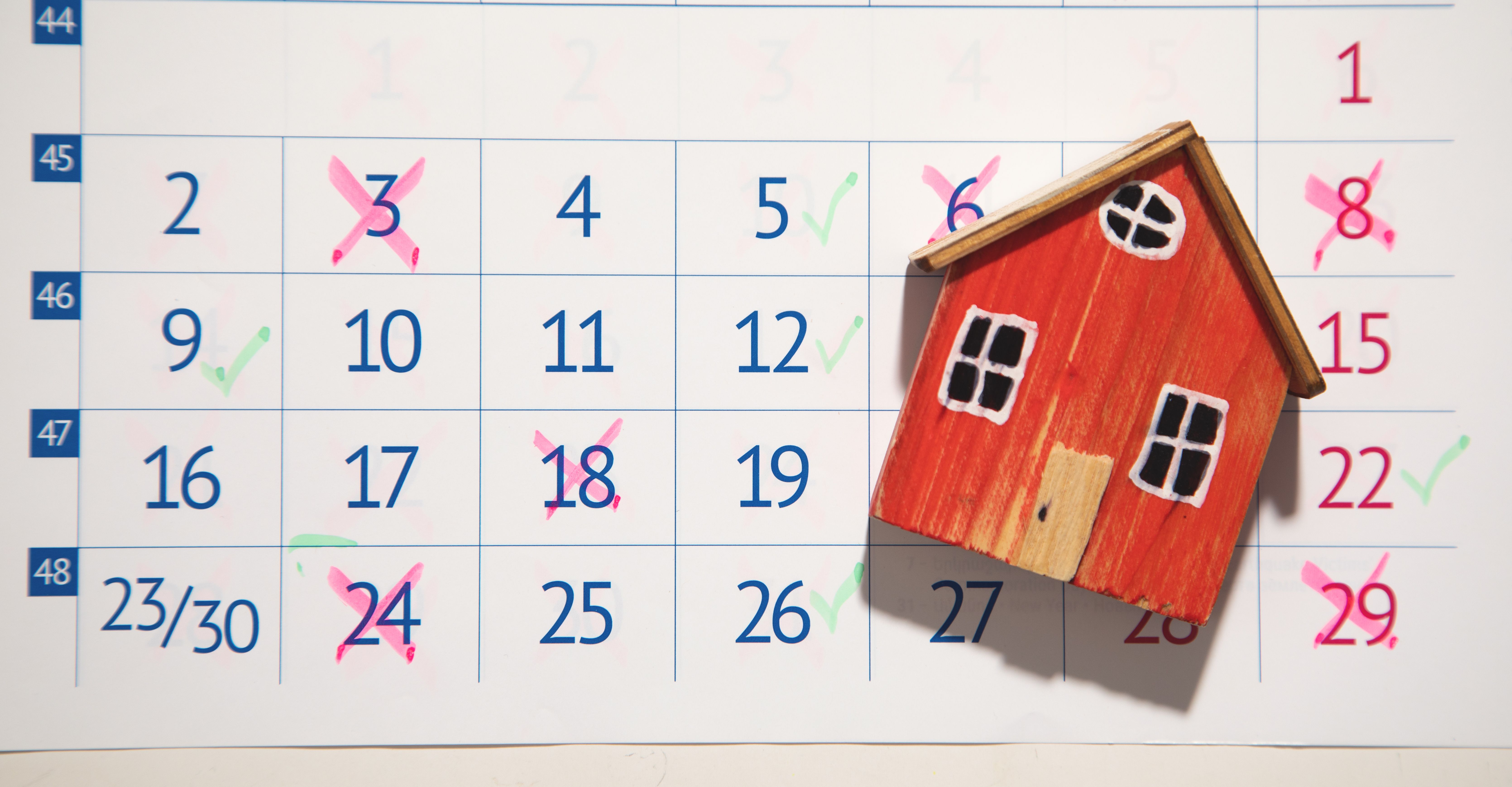 calendrier entretien maison