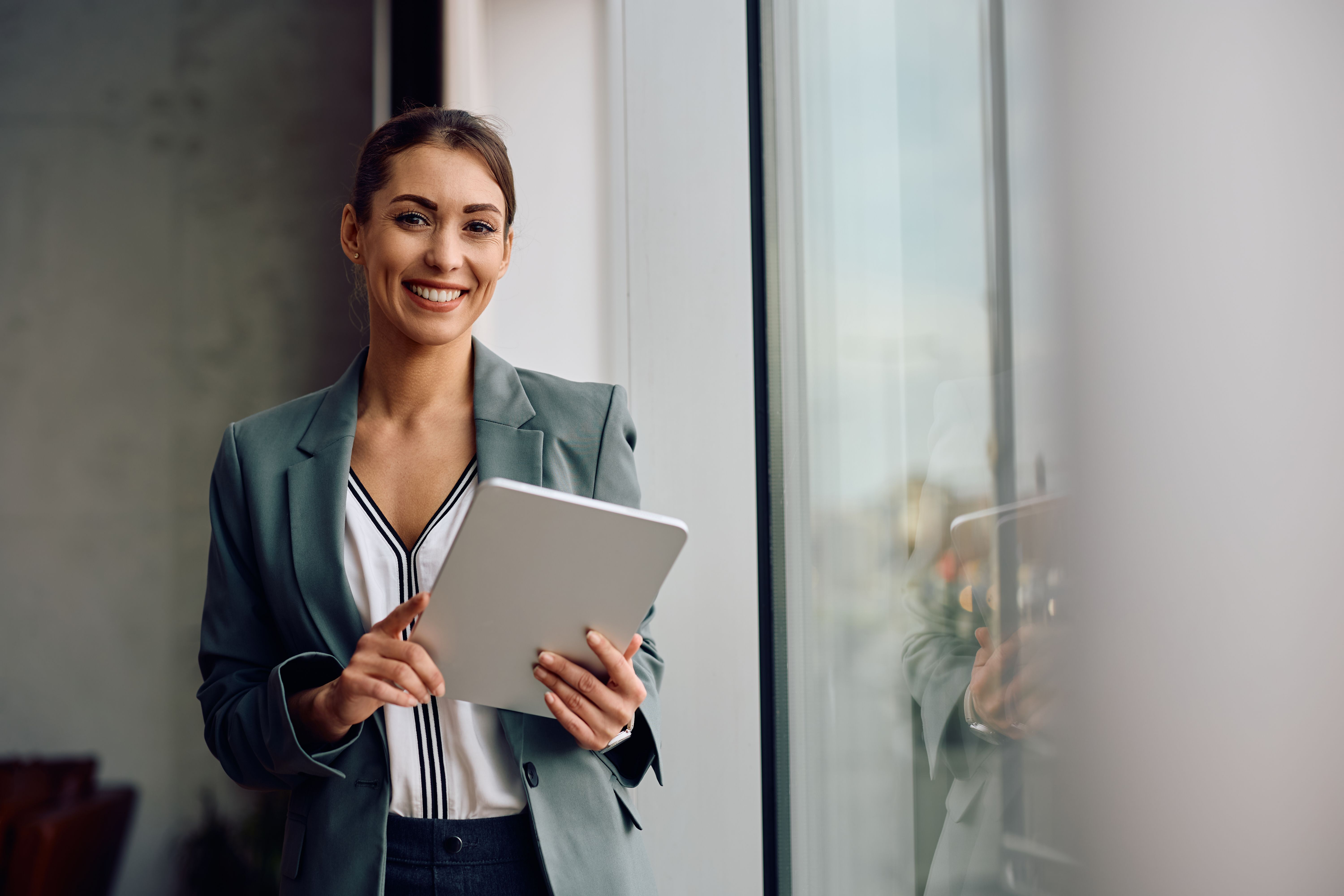 entrepreneur working