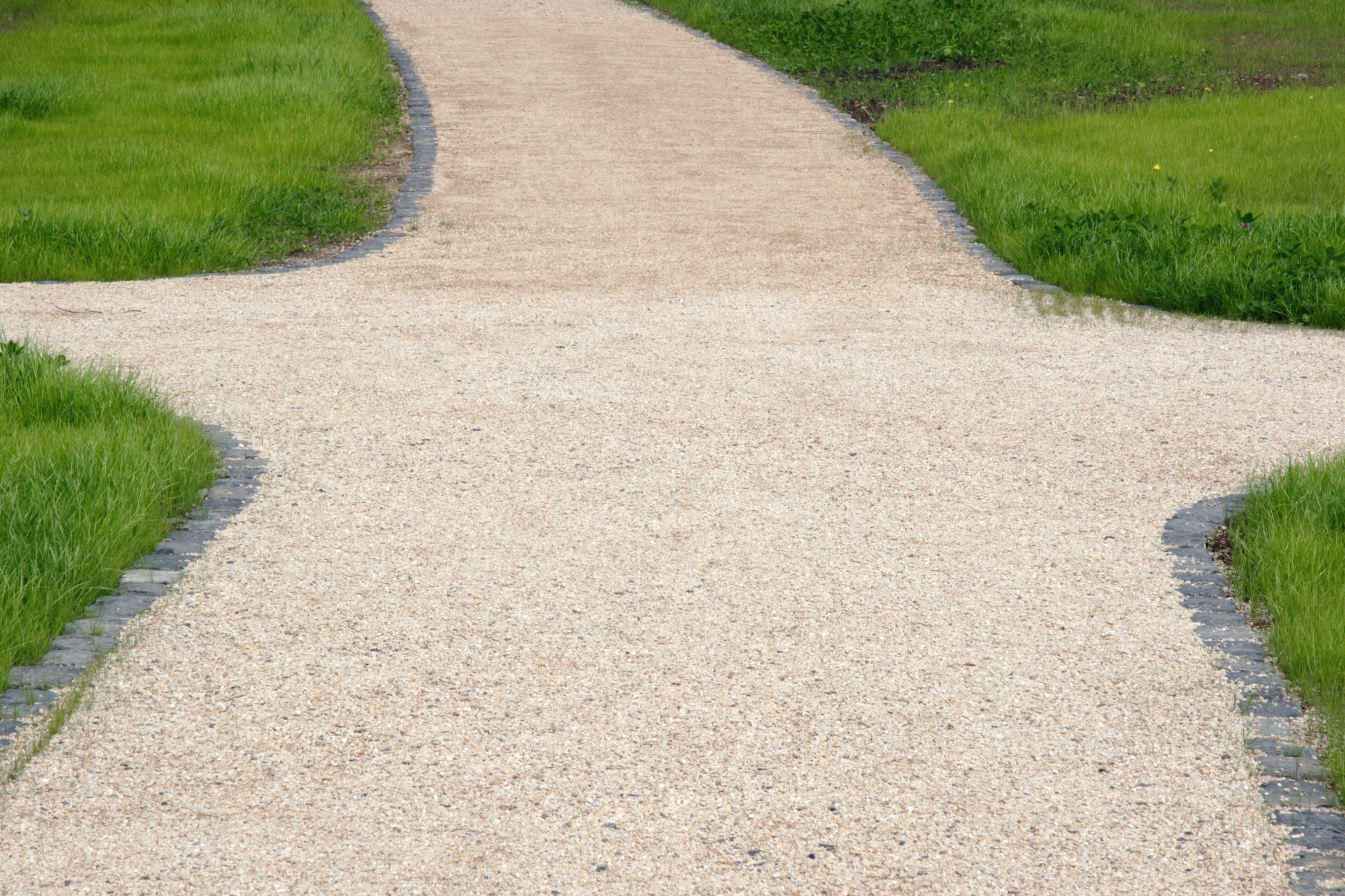 gravel pathway