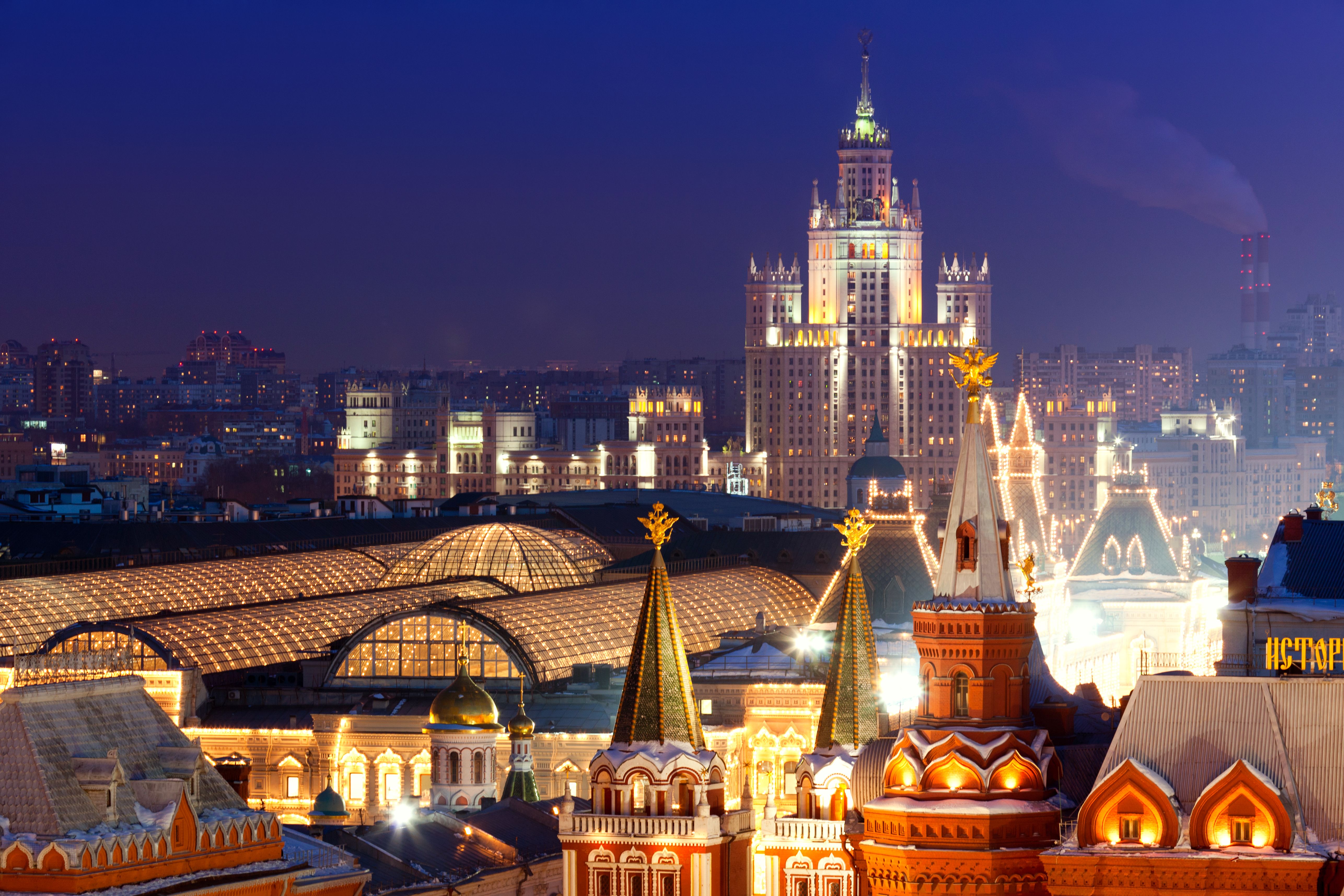 moscow skyline restaurant