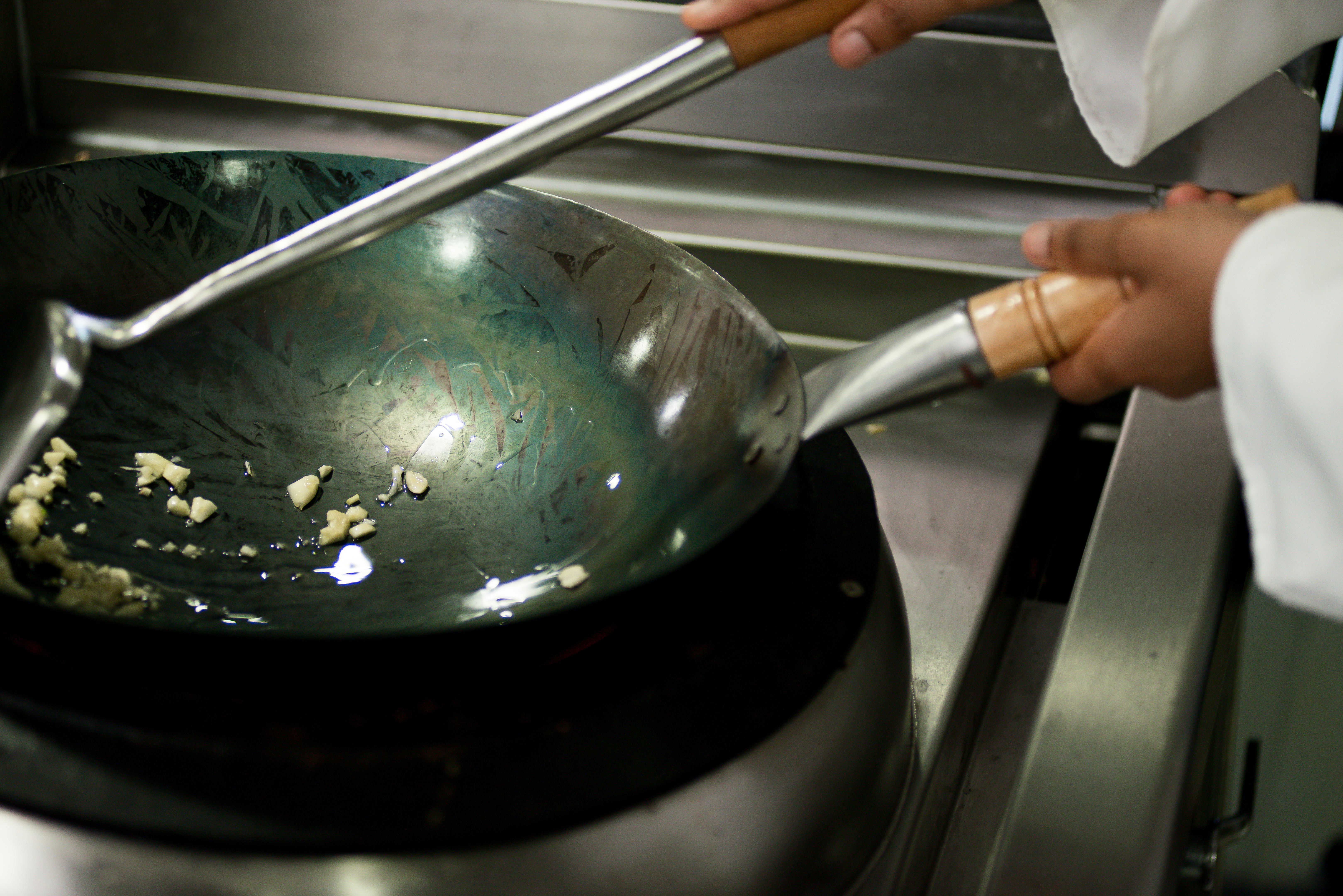 chef practicing
