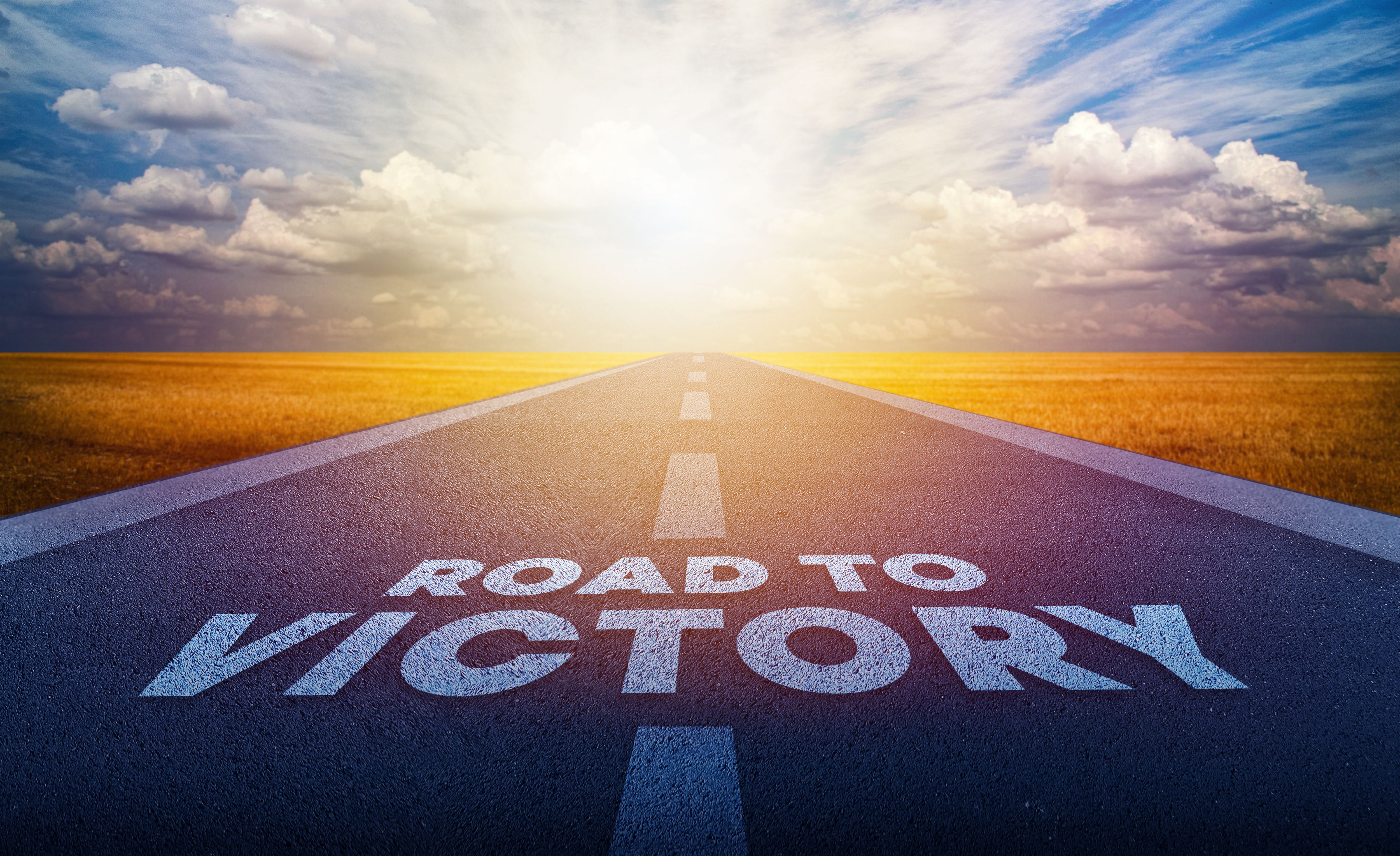 Road to Victory with Bright Light