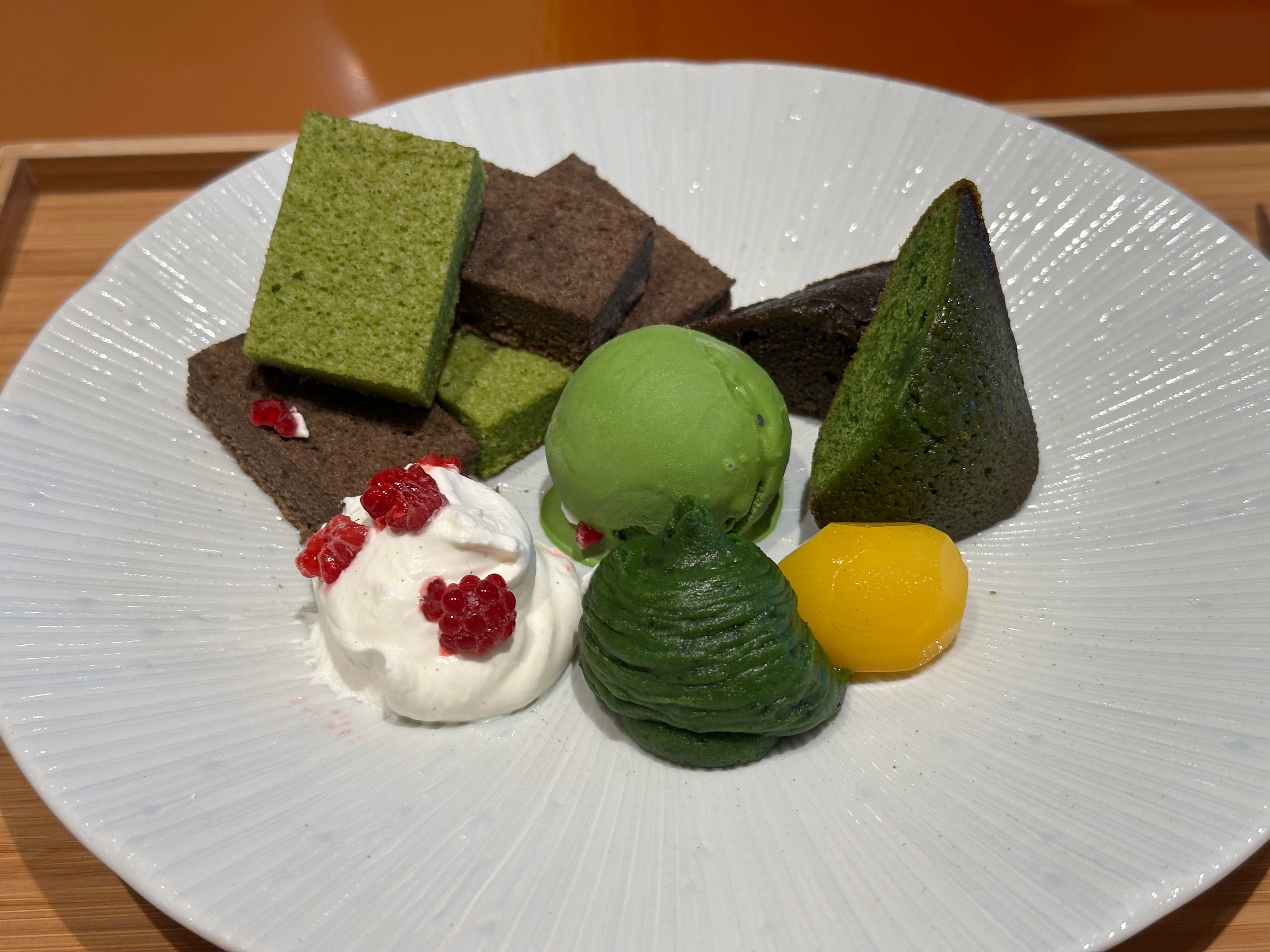 japanese dessert platter