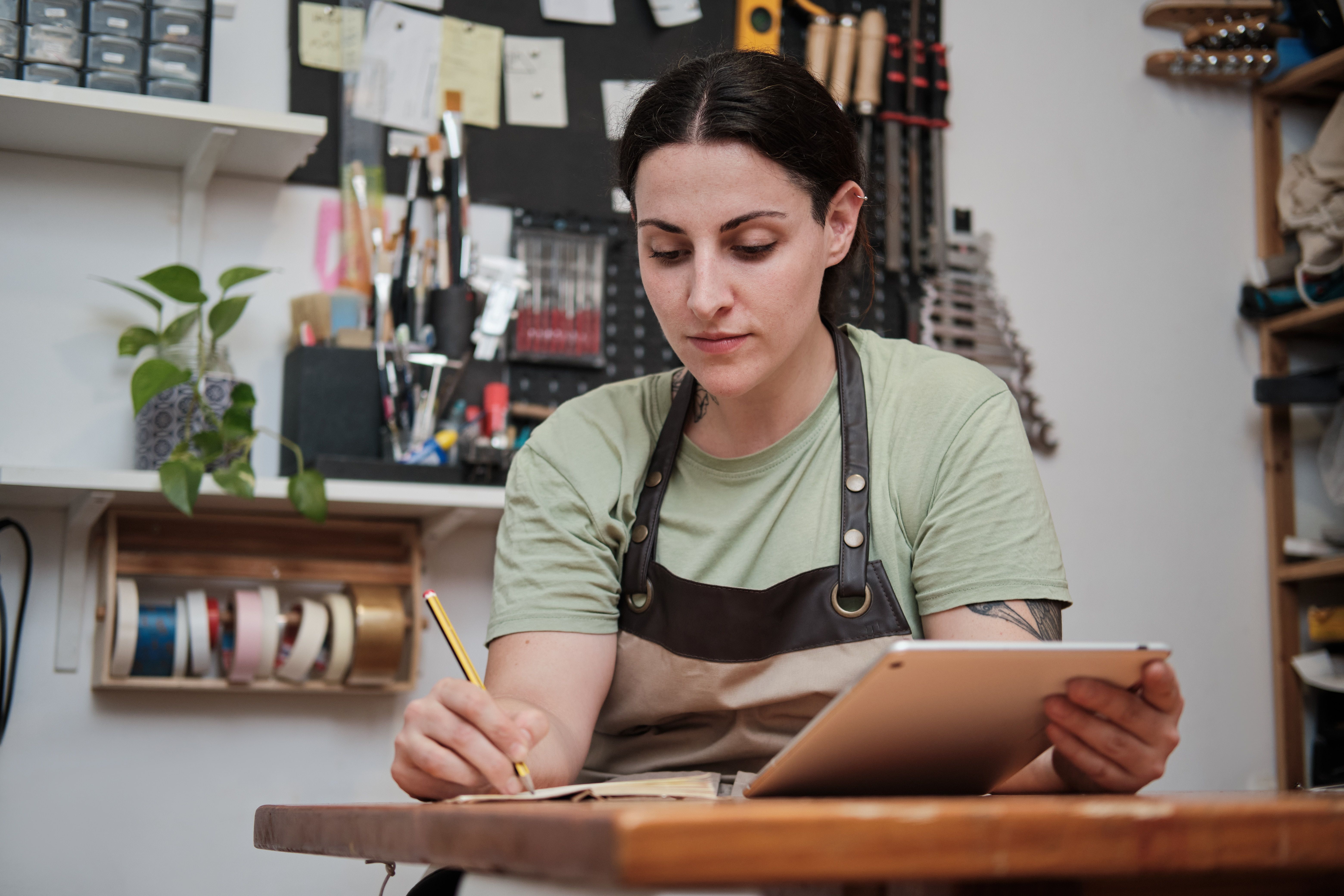 artisan workspace