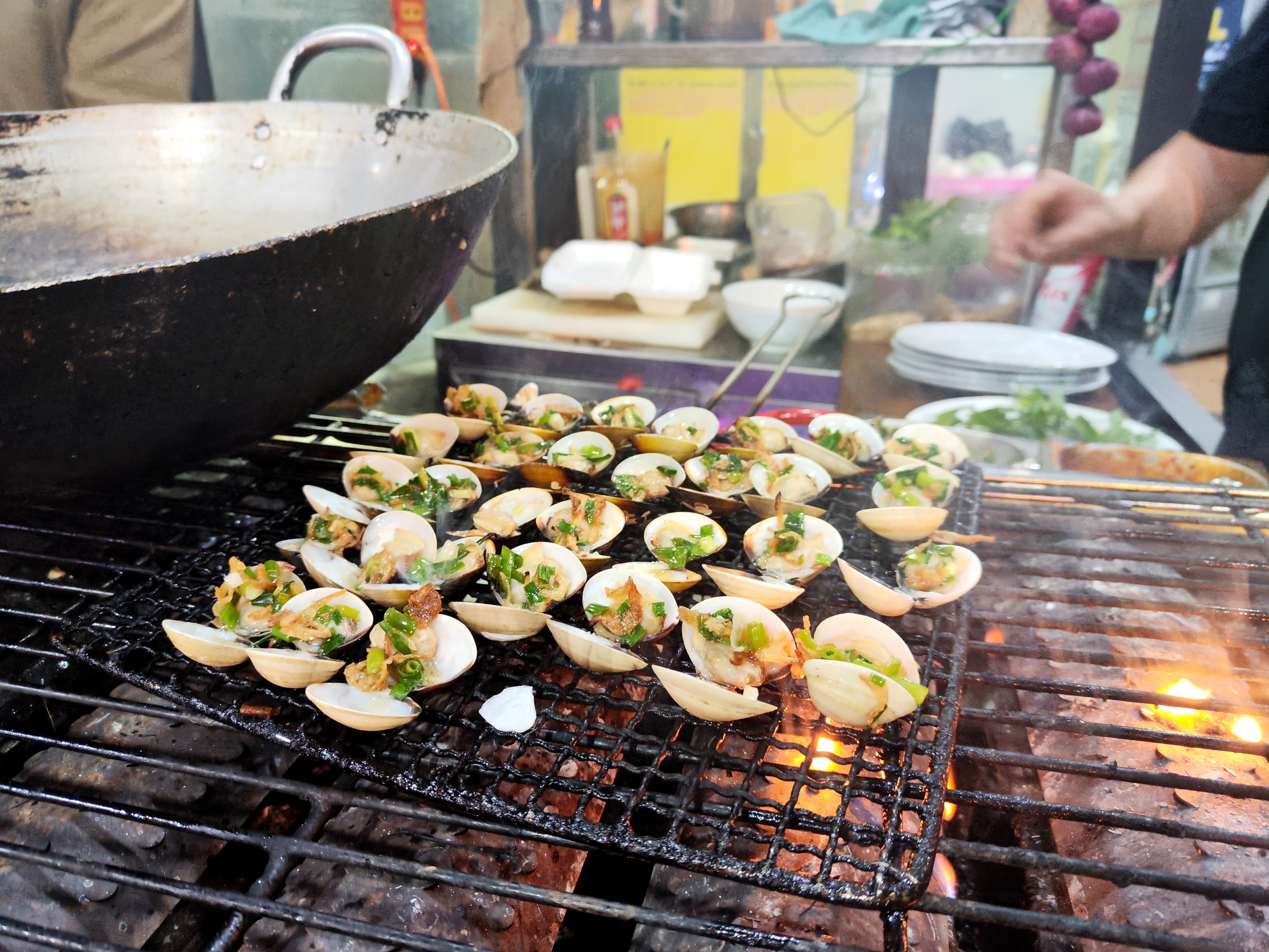 cooking clams