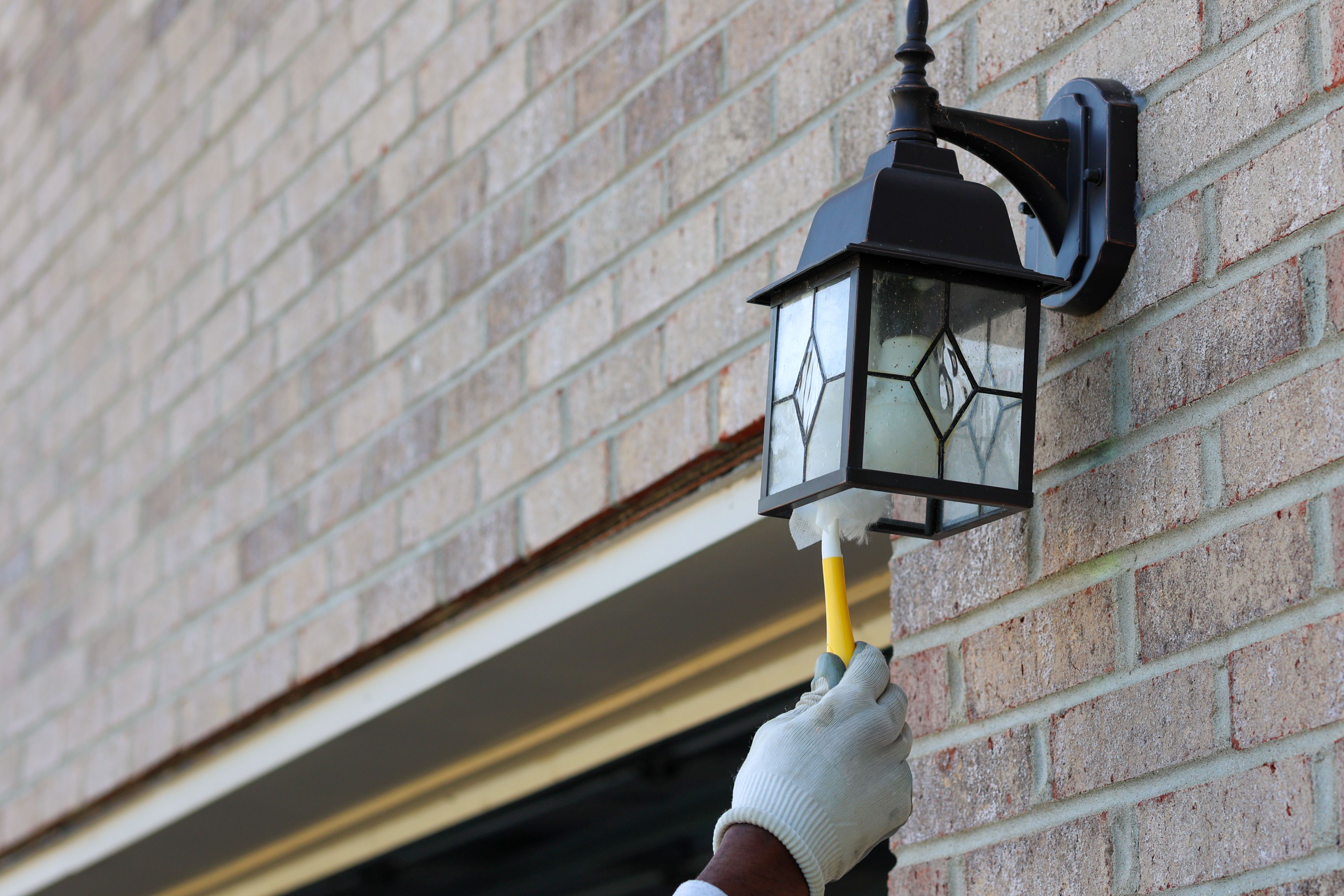 installing outdoor lights