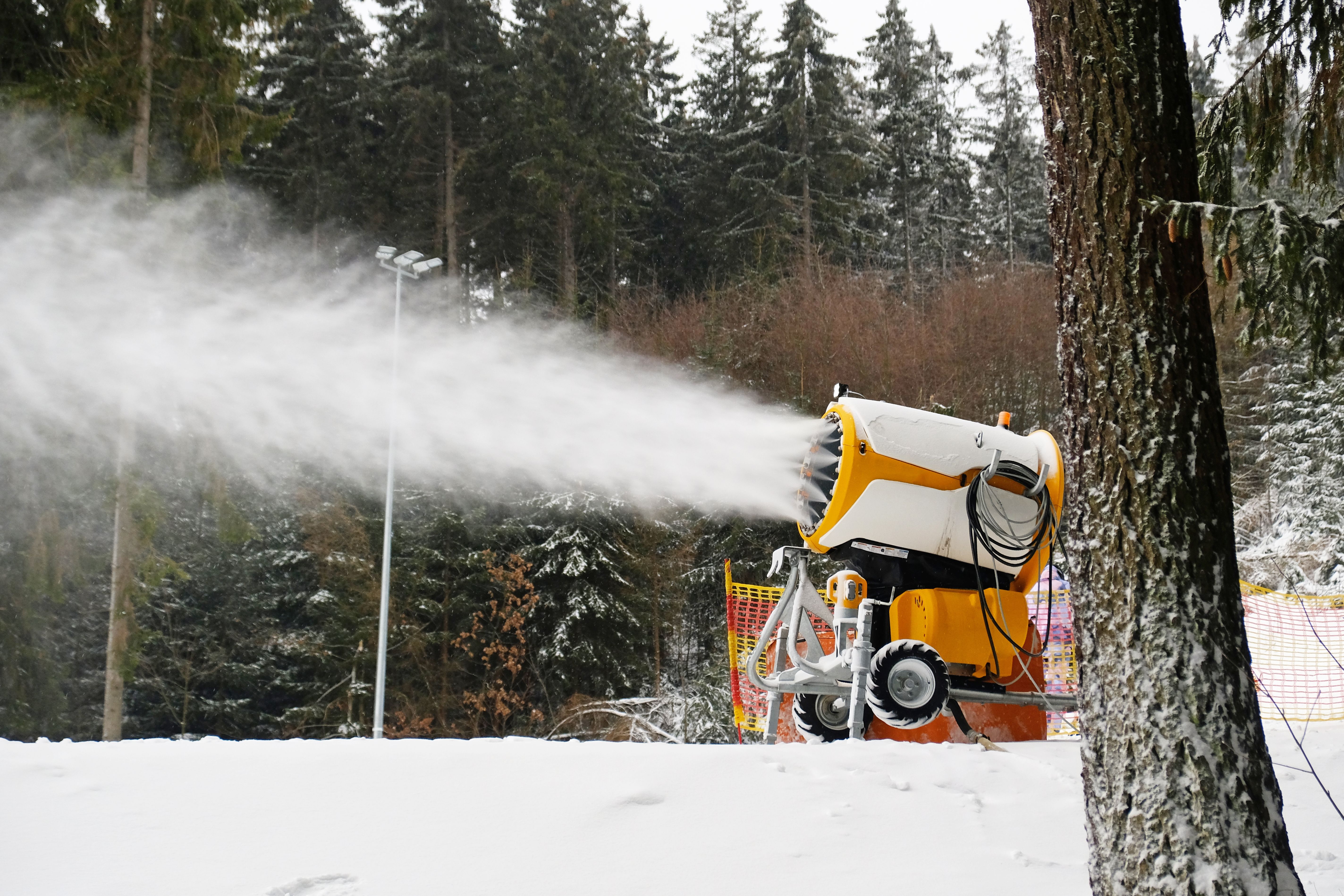 snowmaking equipment