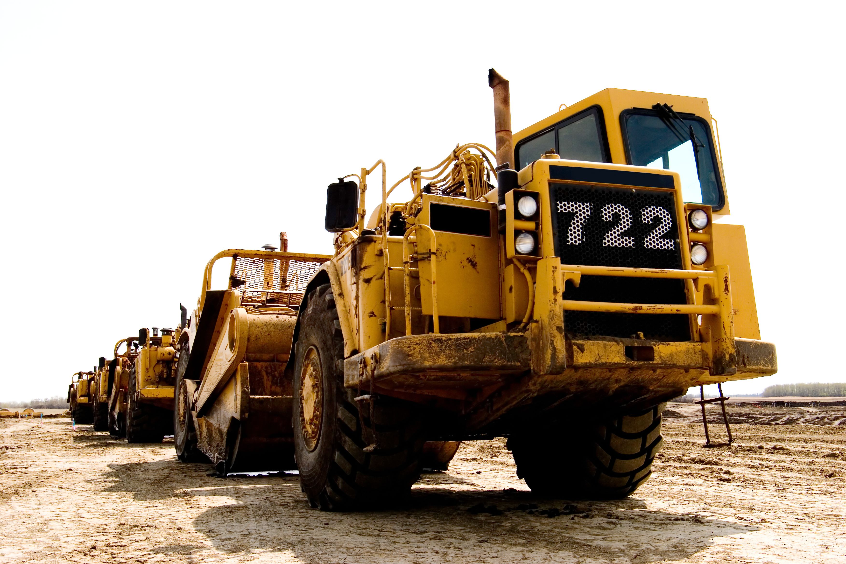 road construction machinery