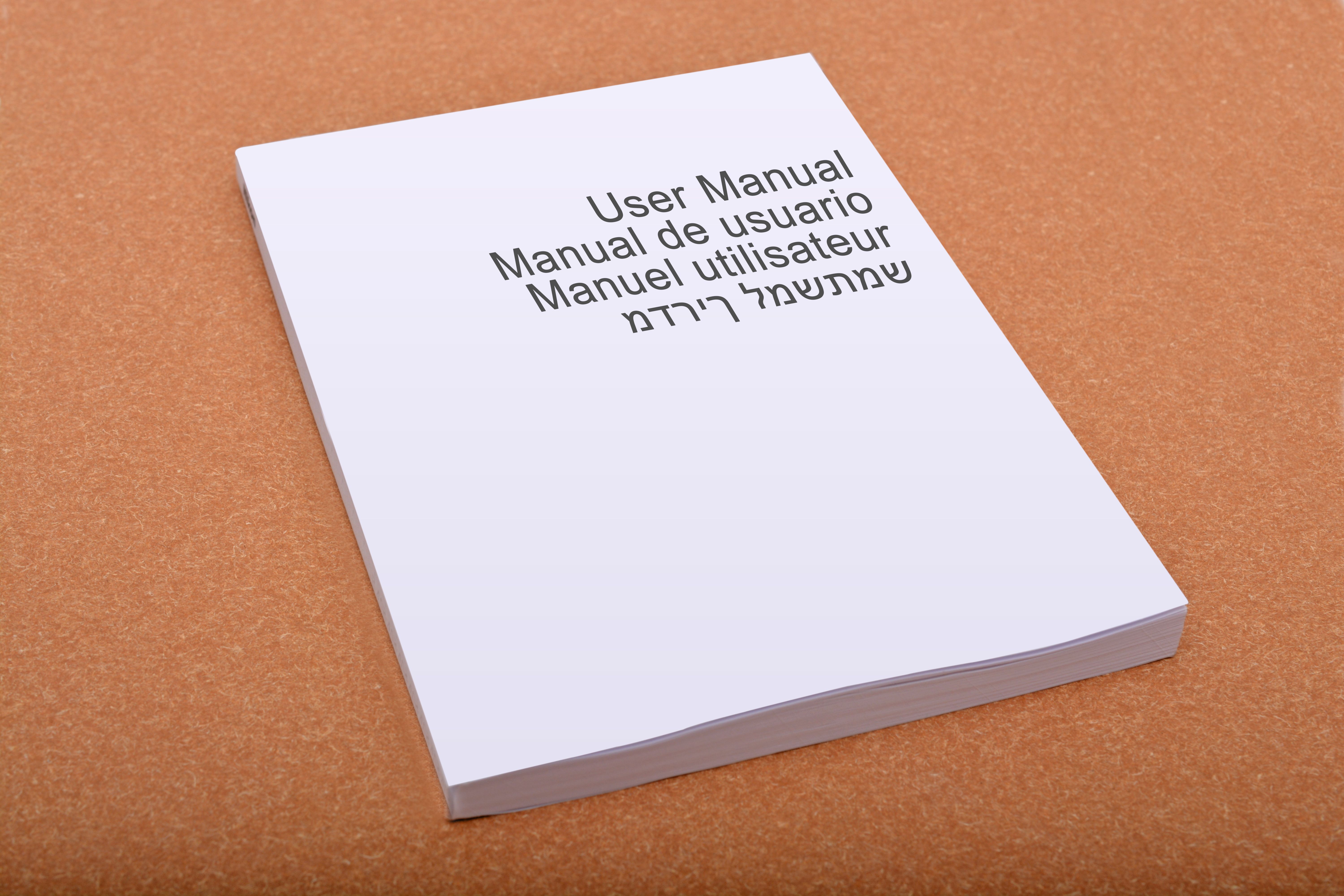 manual de instruções