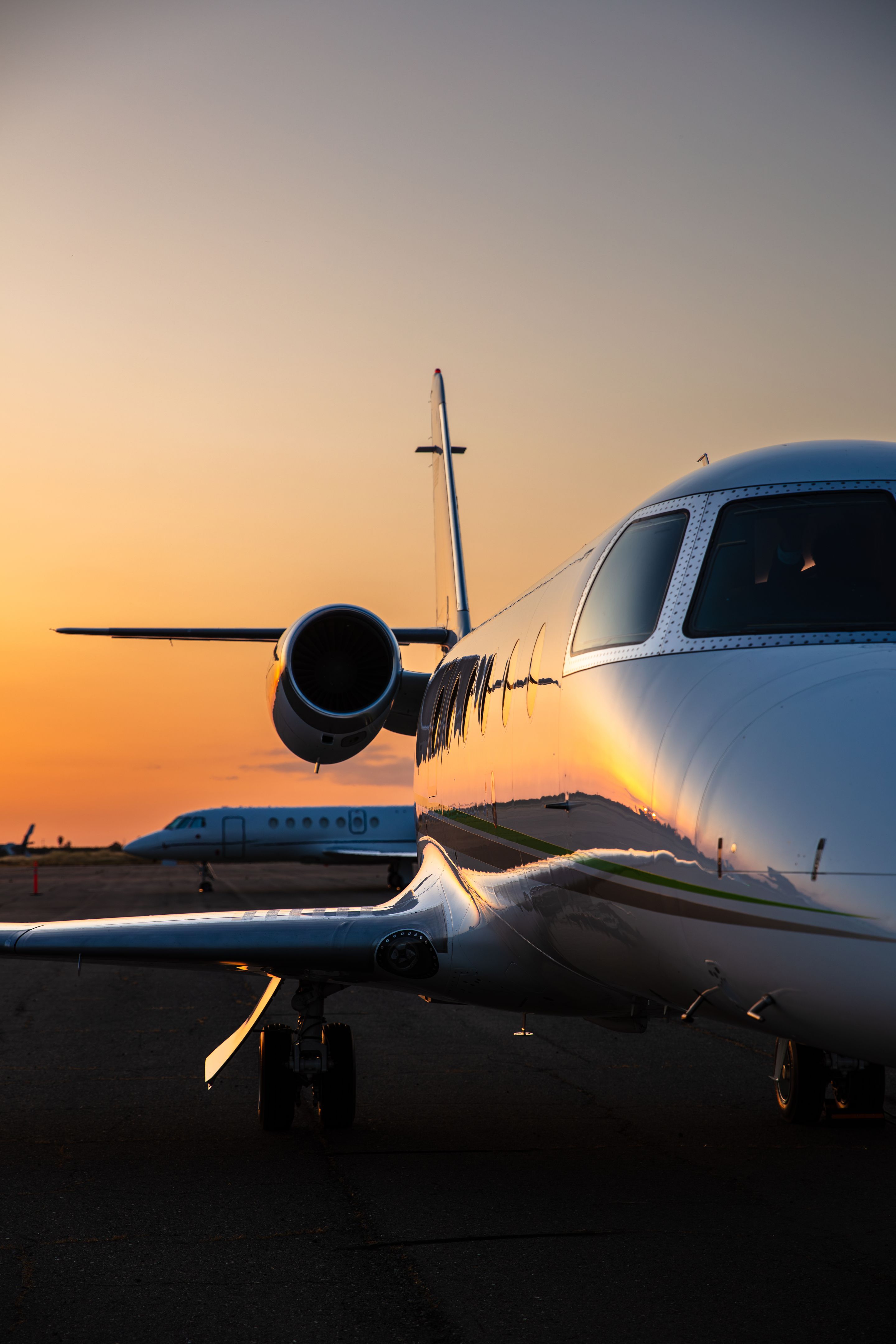 ai technology private jet