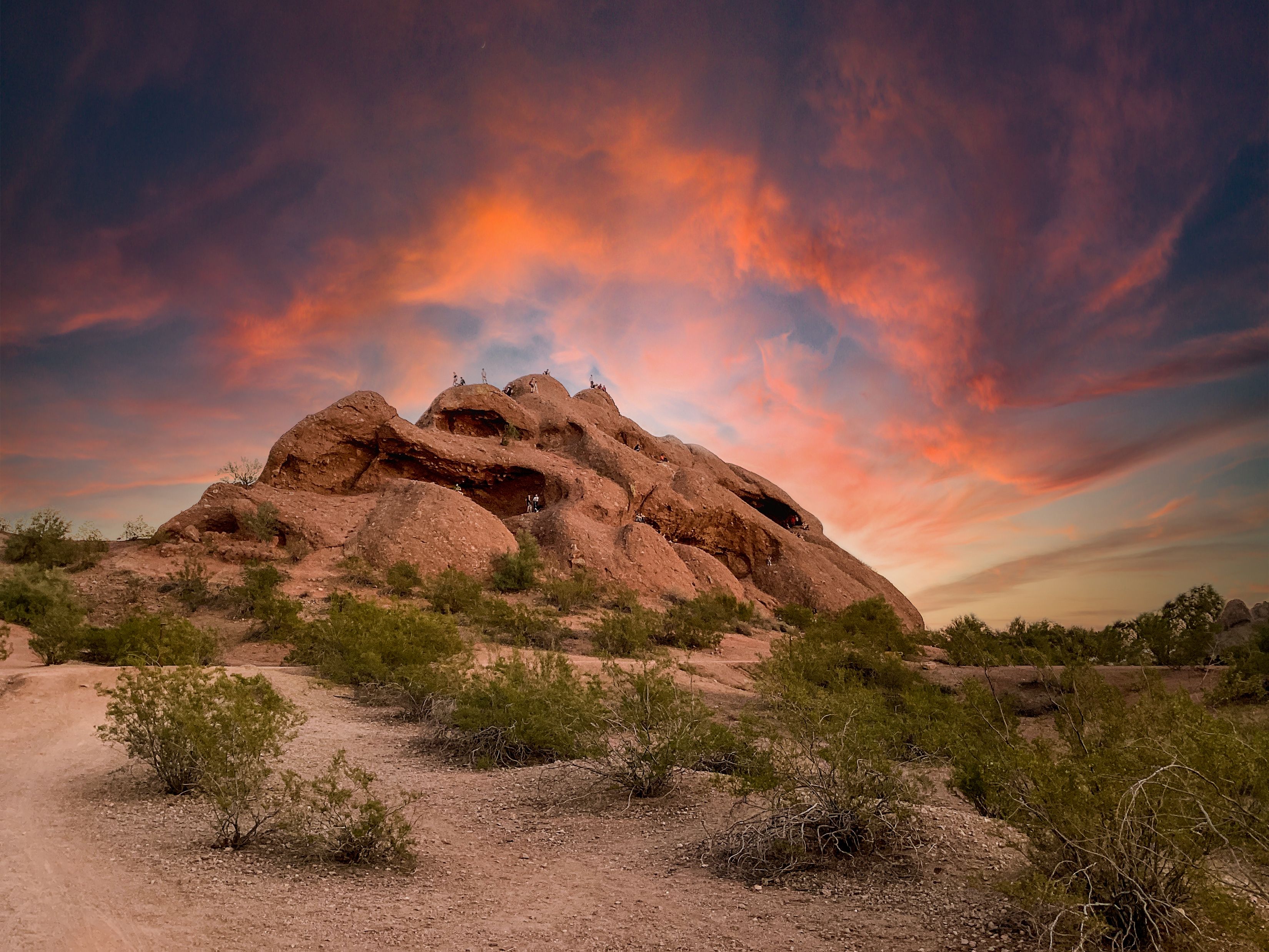 south scottsdale sunset