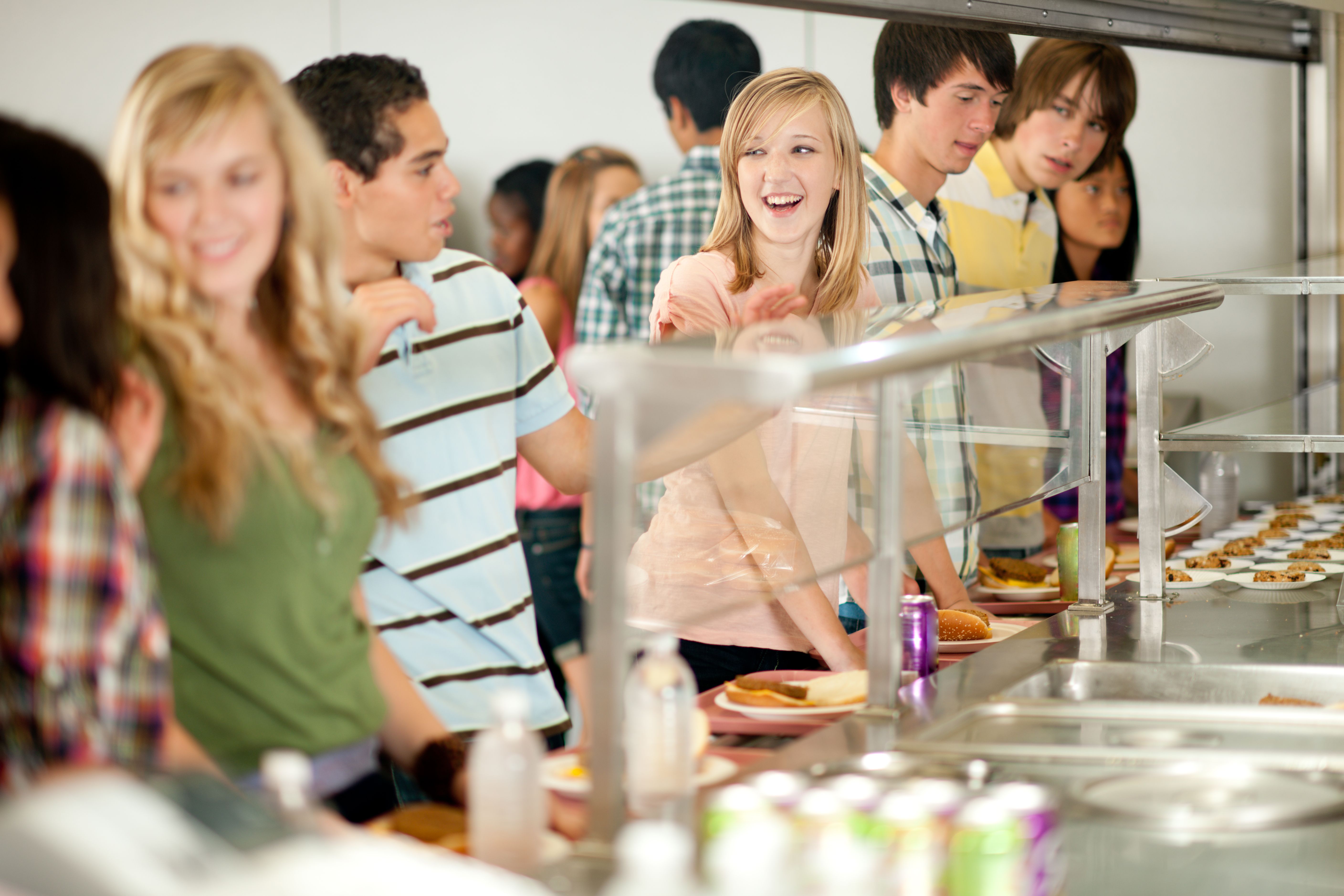 student dining