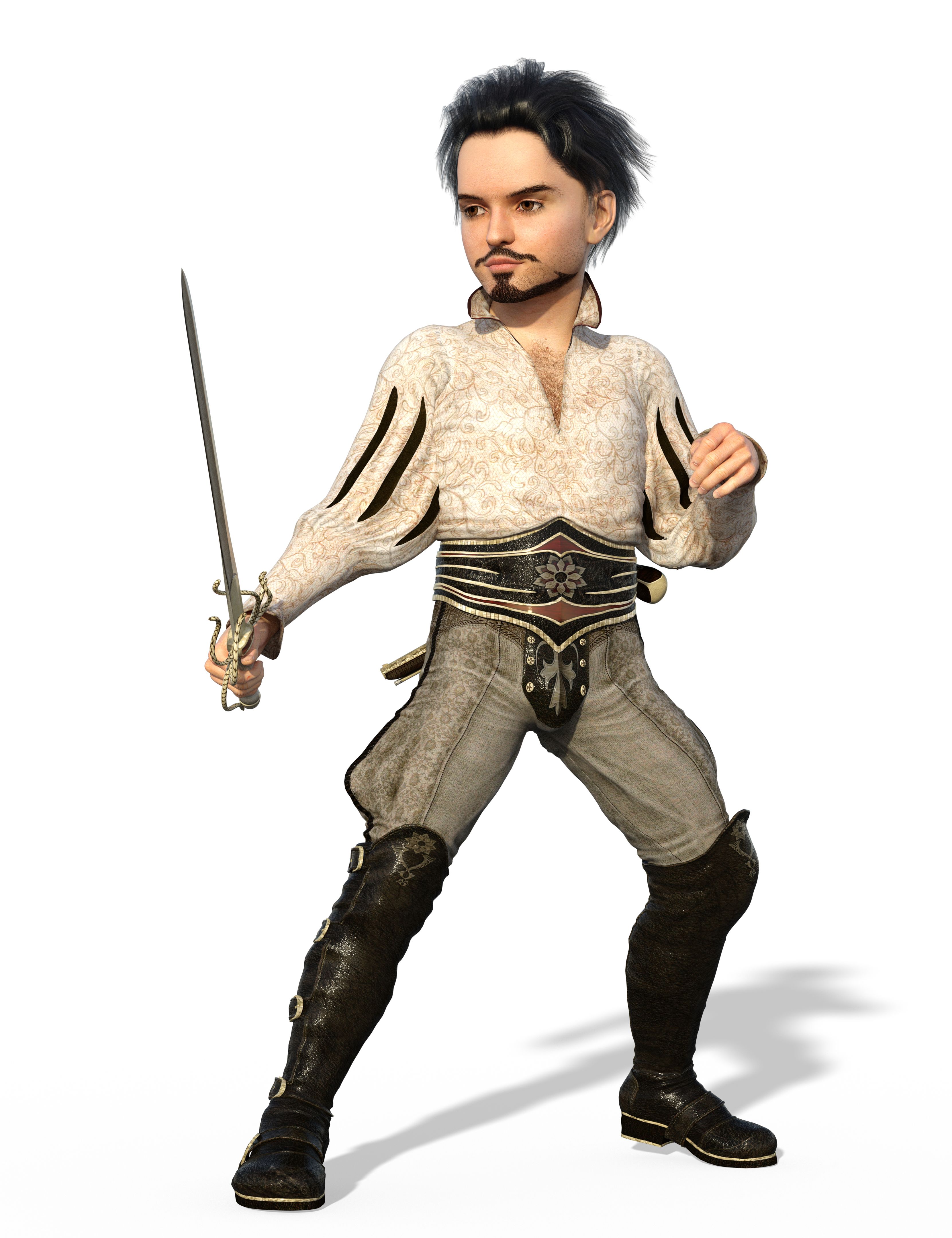 Jester Dwaft isolated