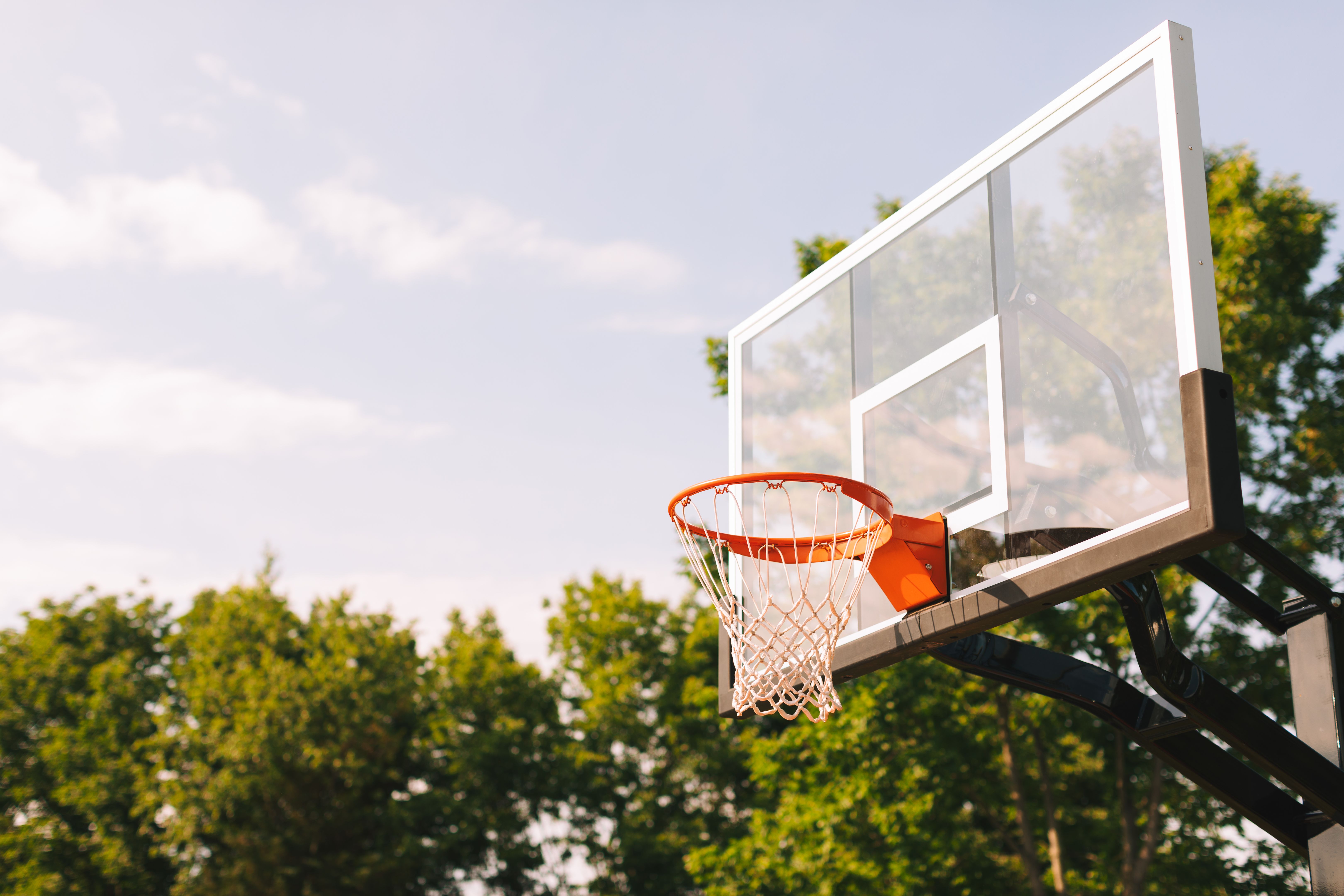 outdoor basketball court