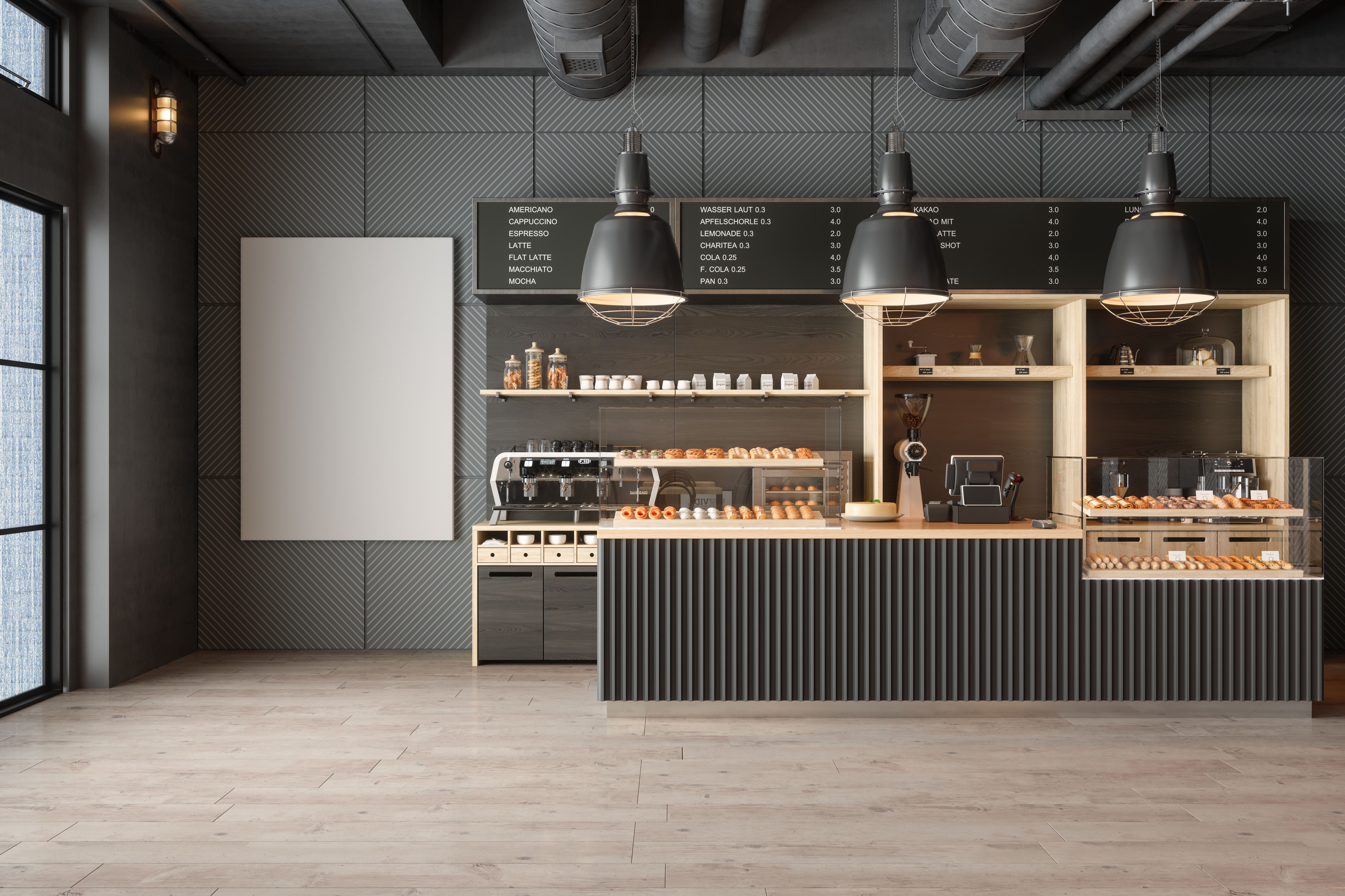coffee shop interior