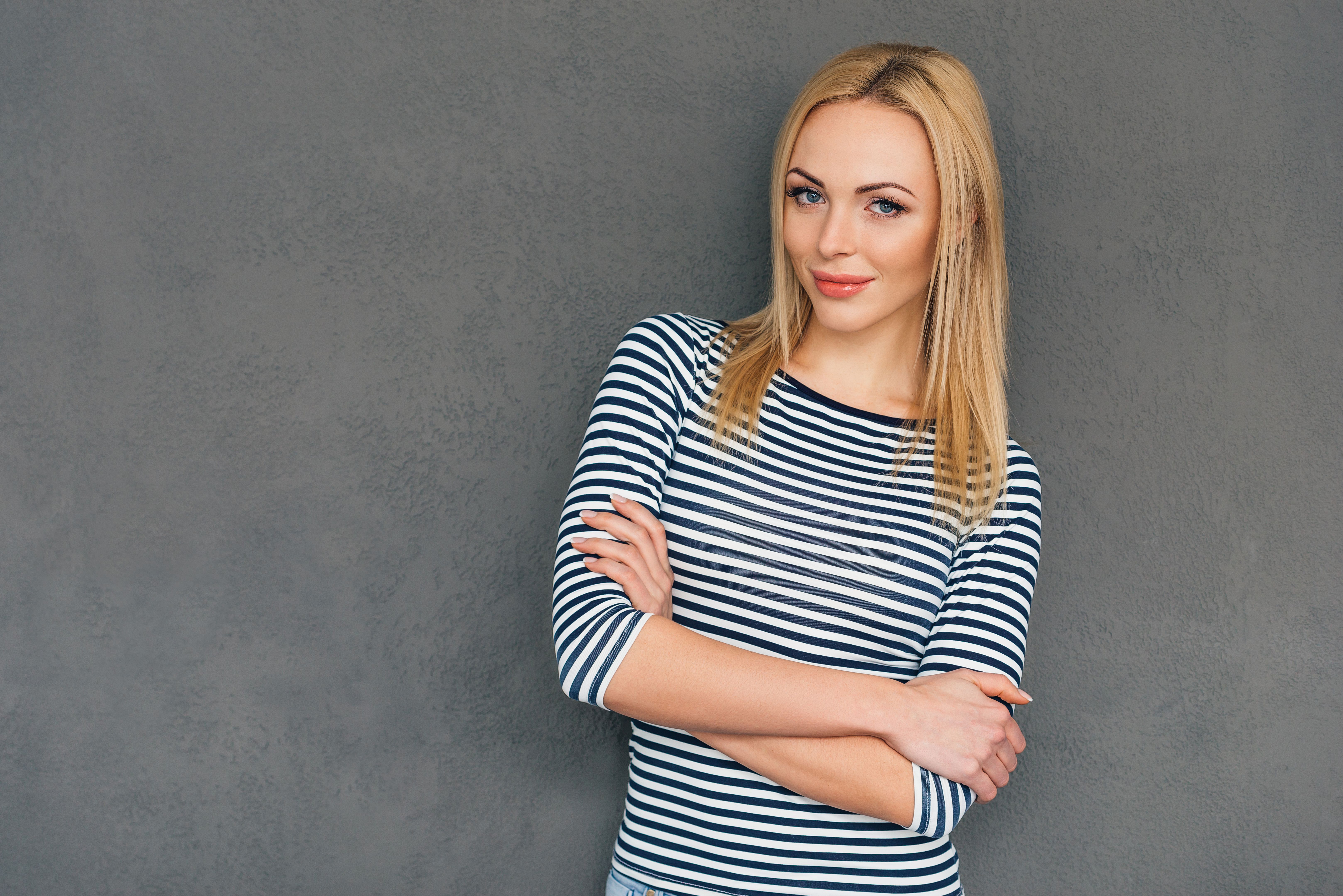 Elegant and confident.