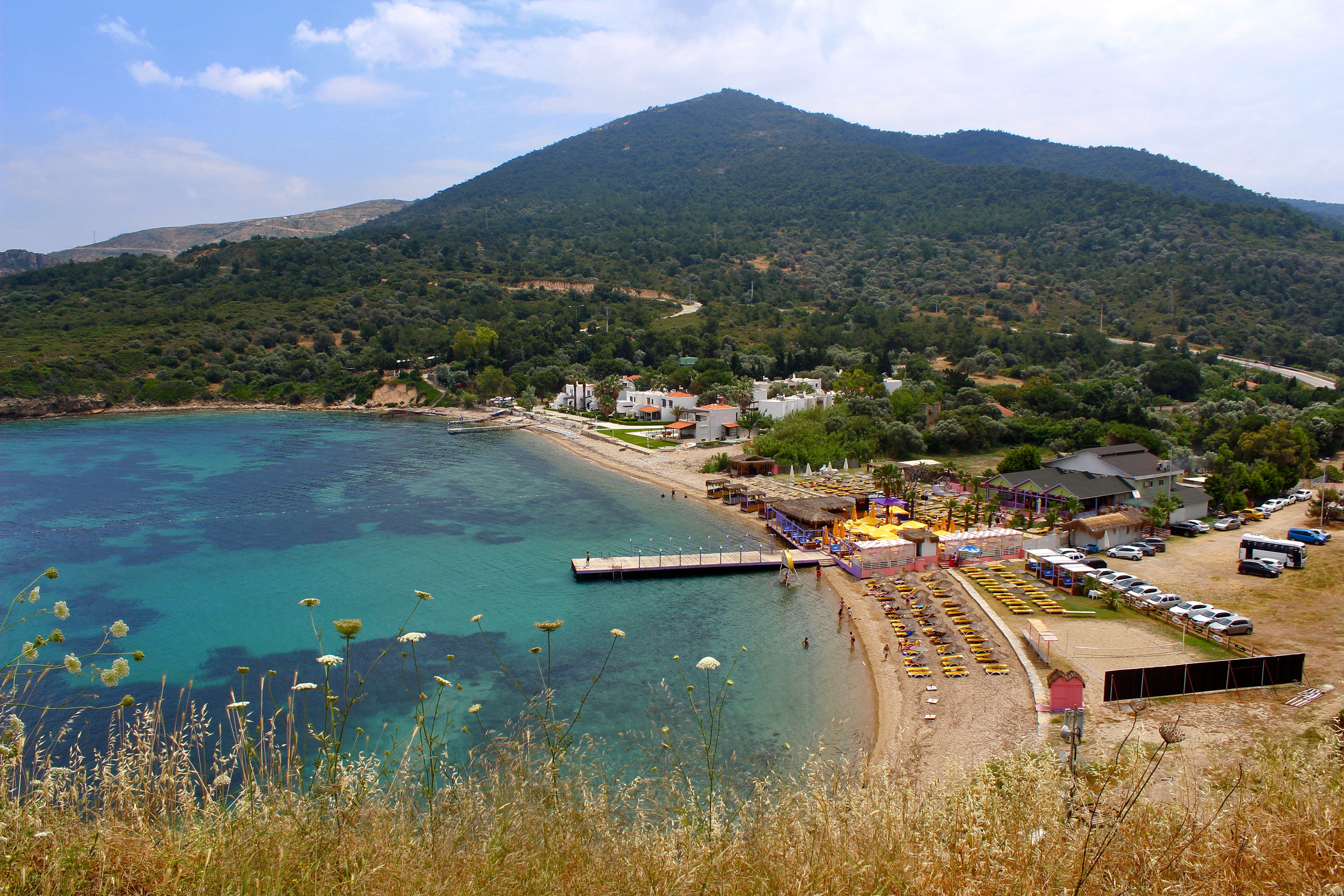 Old Town Foca in Izmir, Turkey.